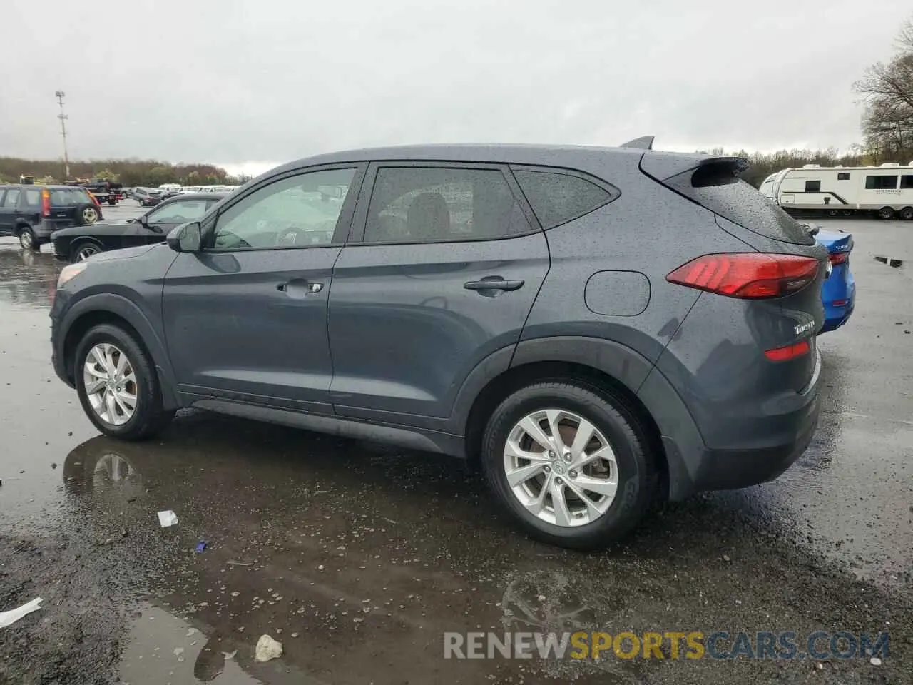 2 Photograph of a damaged car KM8J2CA45MU288643 HYUNDAI TUCSON 2021