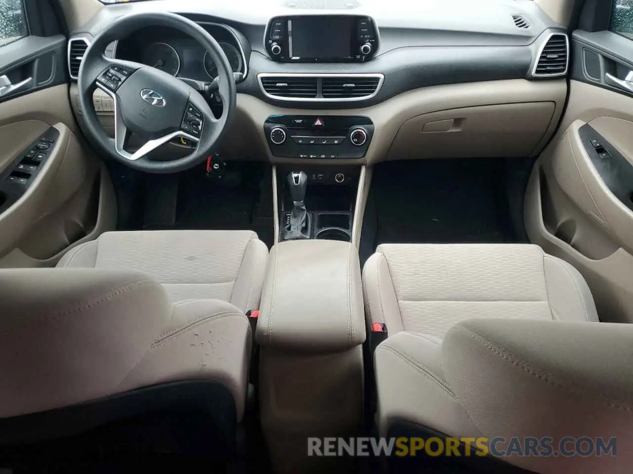 8 Photograph of a damaged car KM8J2CA45MU288643 HYUNDAI TUCSON 2021