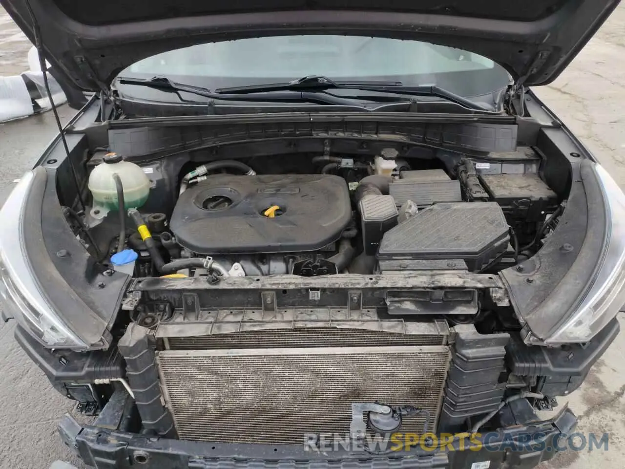 12 Photograph of a damaged car KM8J2CA45MU306204 HYUNDAI TUCSON 2021