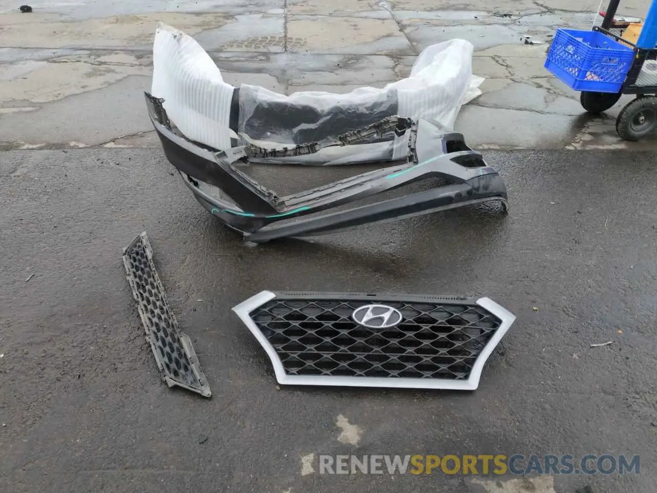 13 Photograph of a damaged car KM8J2CA45MU306204 HYUNDAI TUCSON 2021