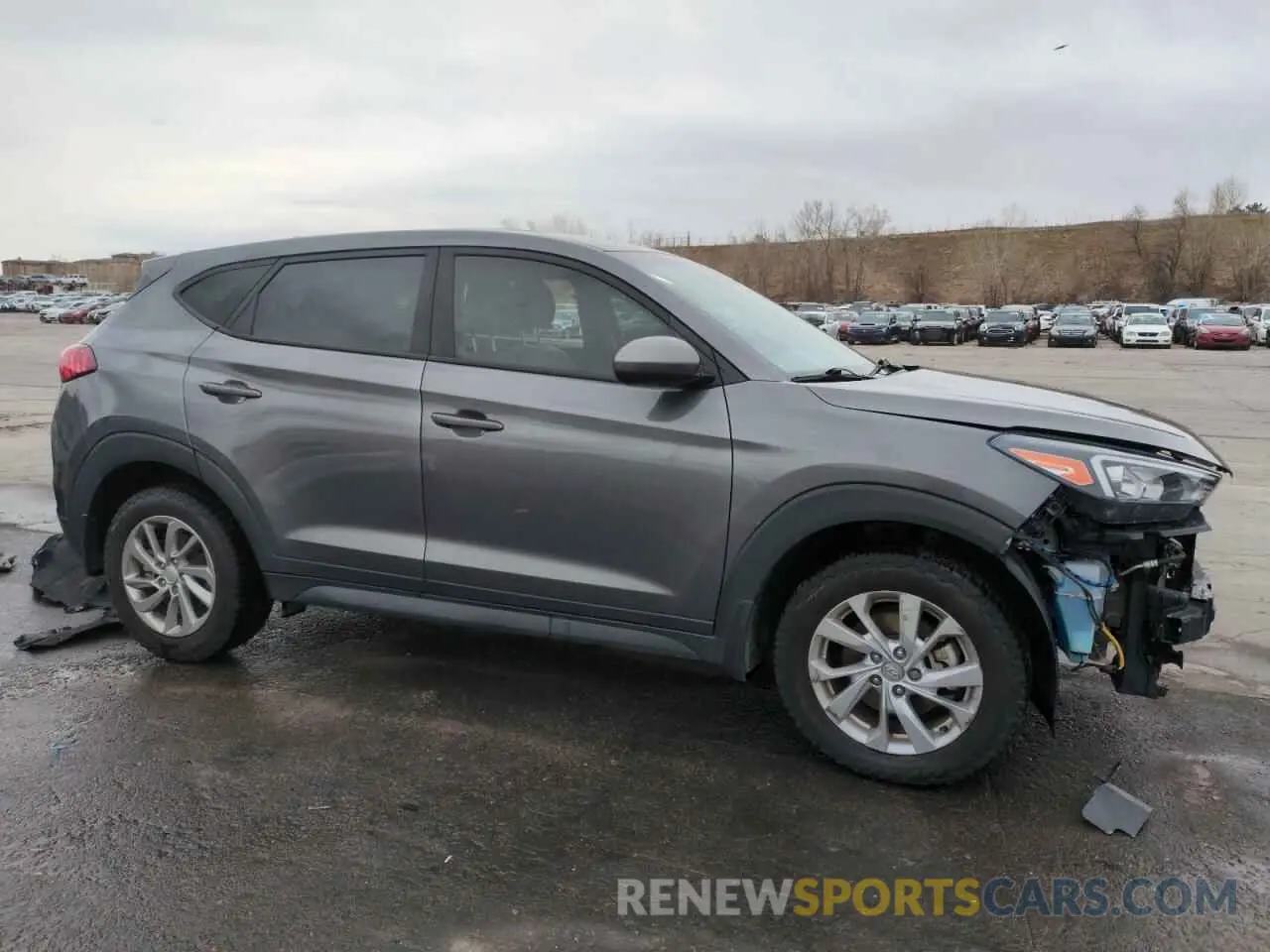 4 Photograph of a damaged car KM8J2CA45MU306204 HYUNDAI TUCSON 2021