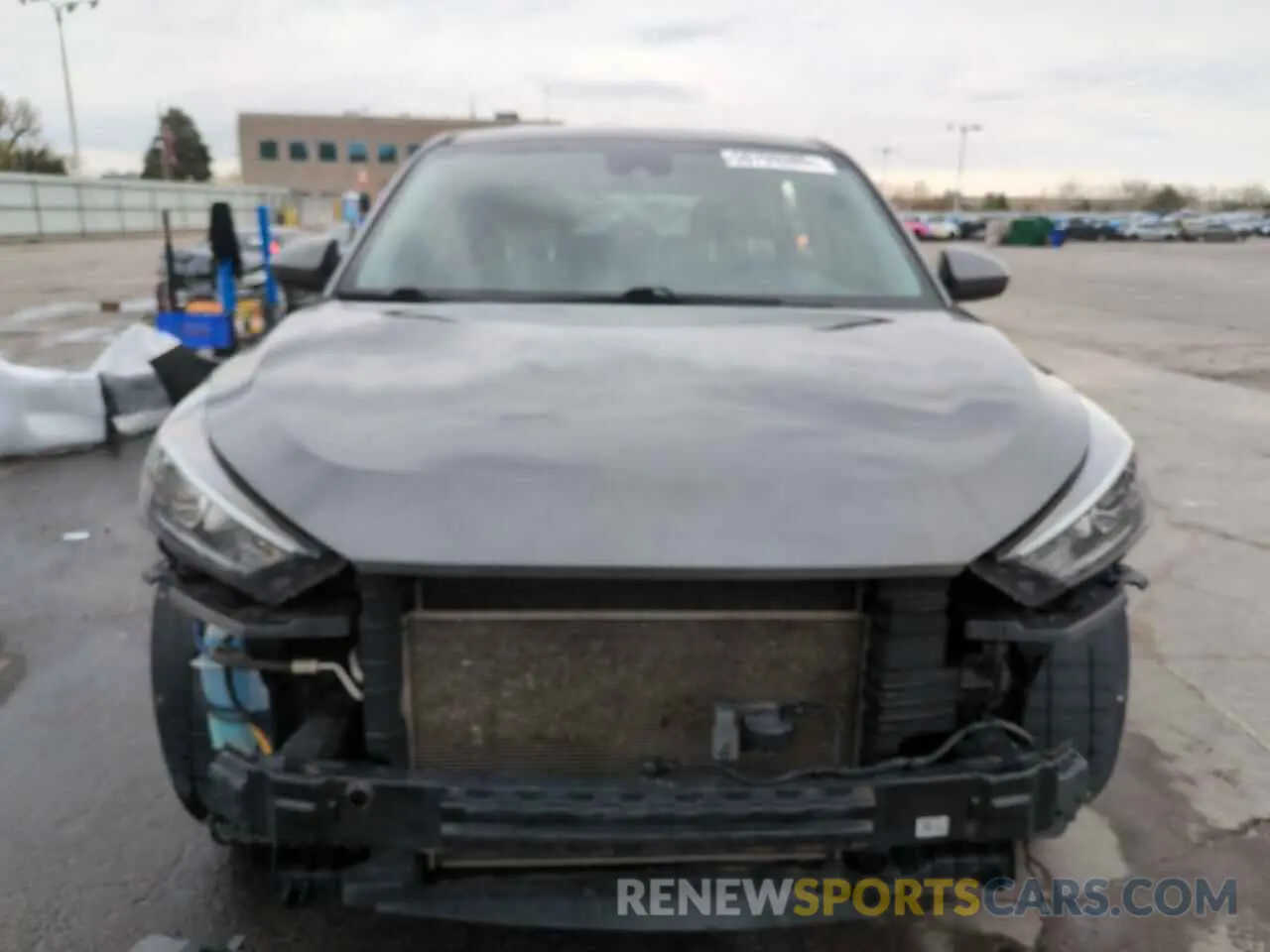 5 Photograph of a damaged car KM8J2CA45MU306204 HYUNDAI TUCSON 2021