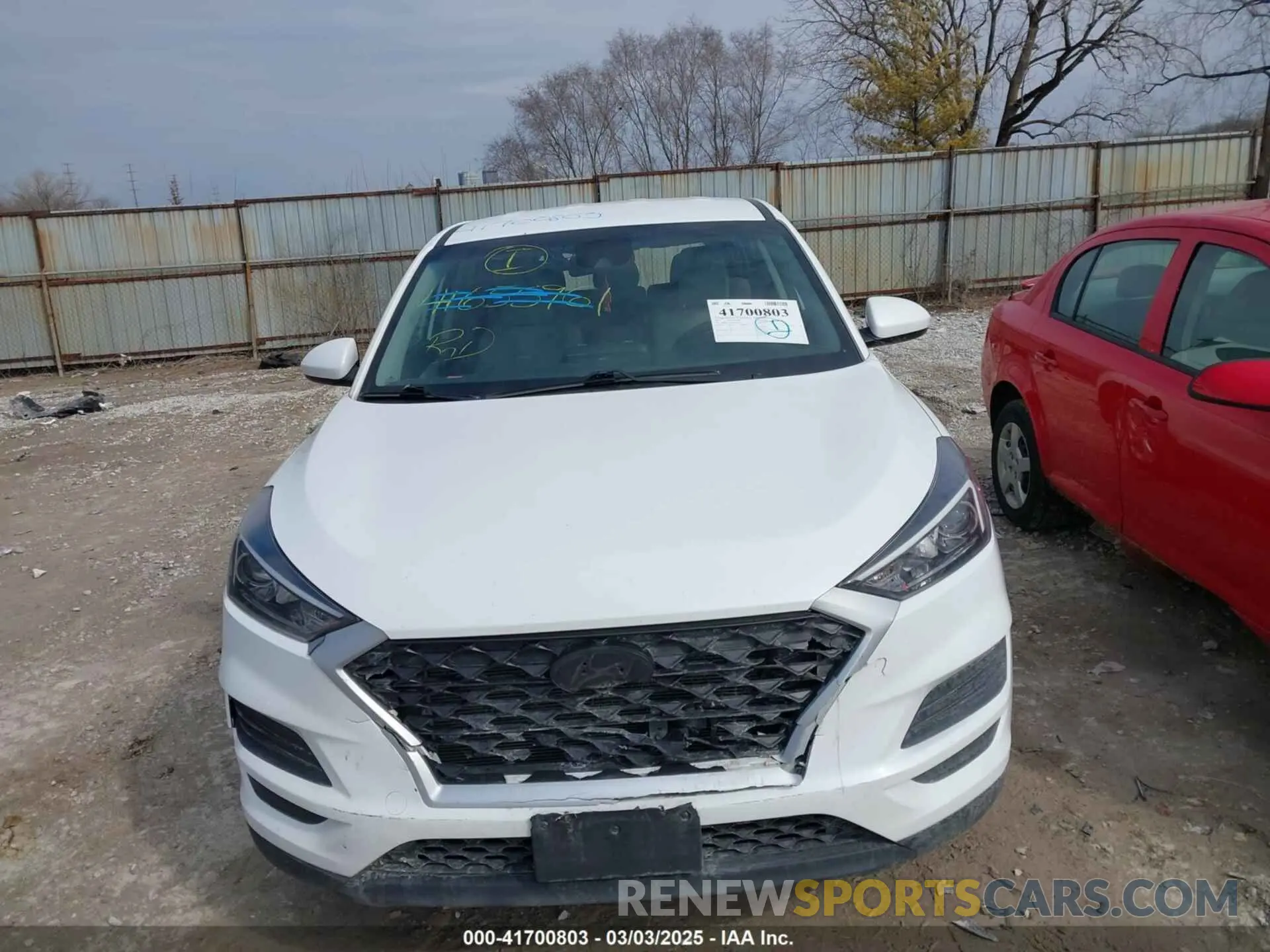 12 Photograph of a damaged car KM8J2CA46MU293186 HYUNDAI TUCSON 2021