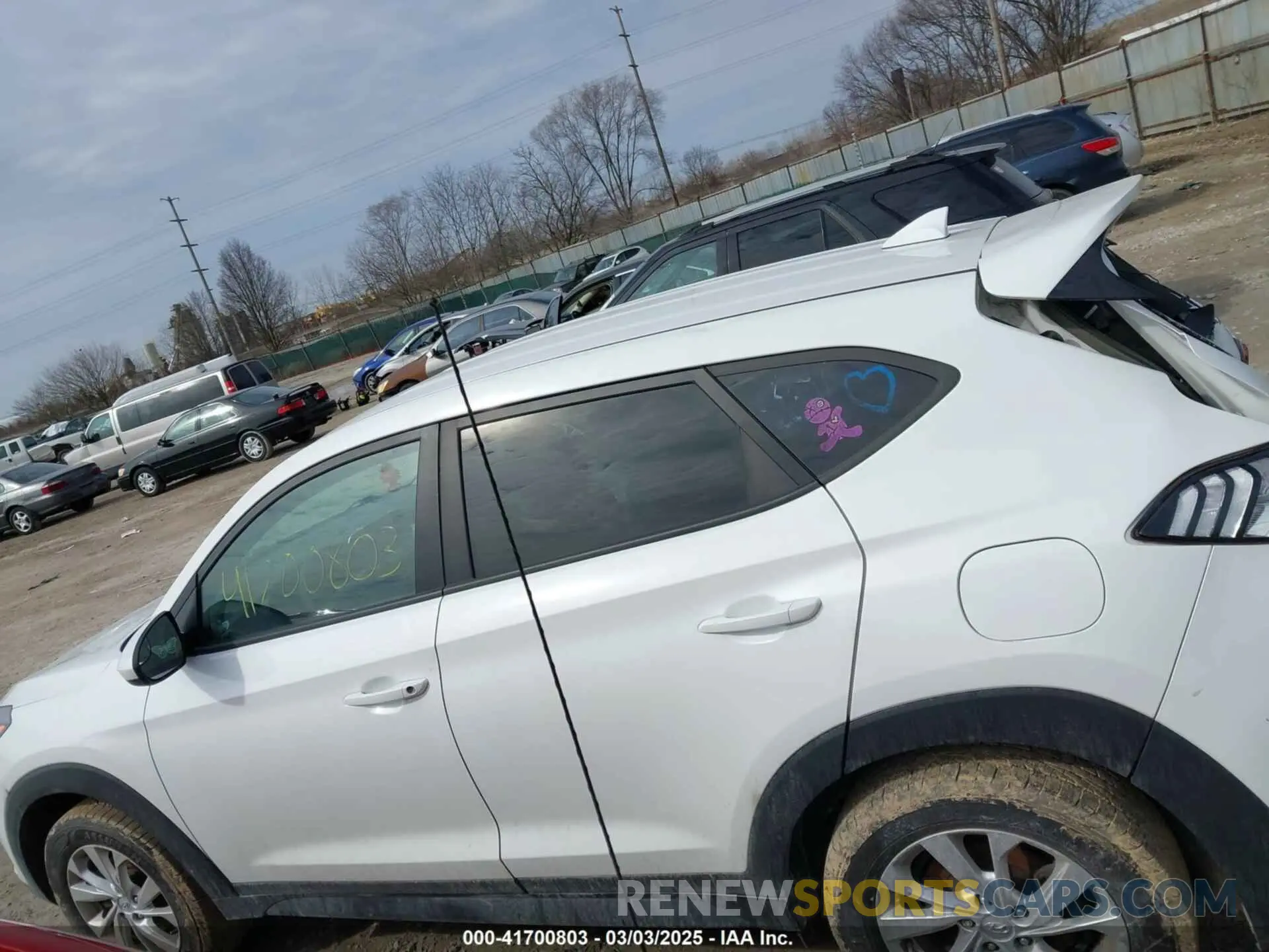 14 Photograph of a damaged car KM8J2CA46MU293186 HYUNDAI TUCSON 2021