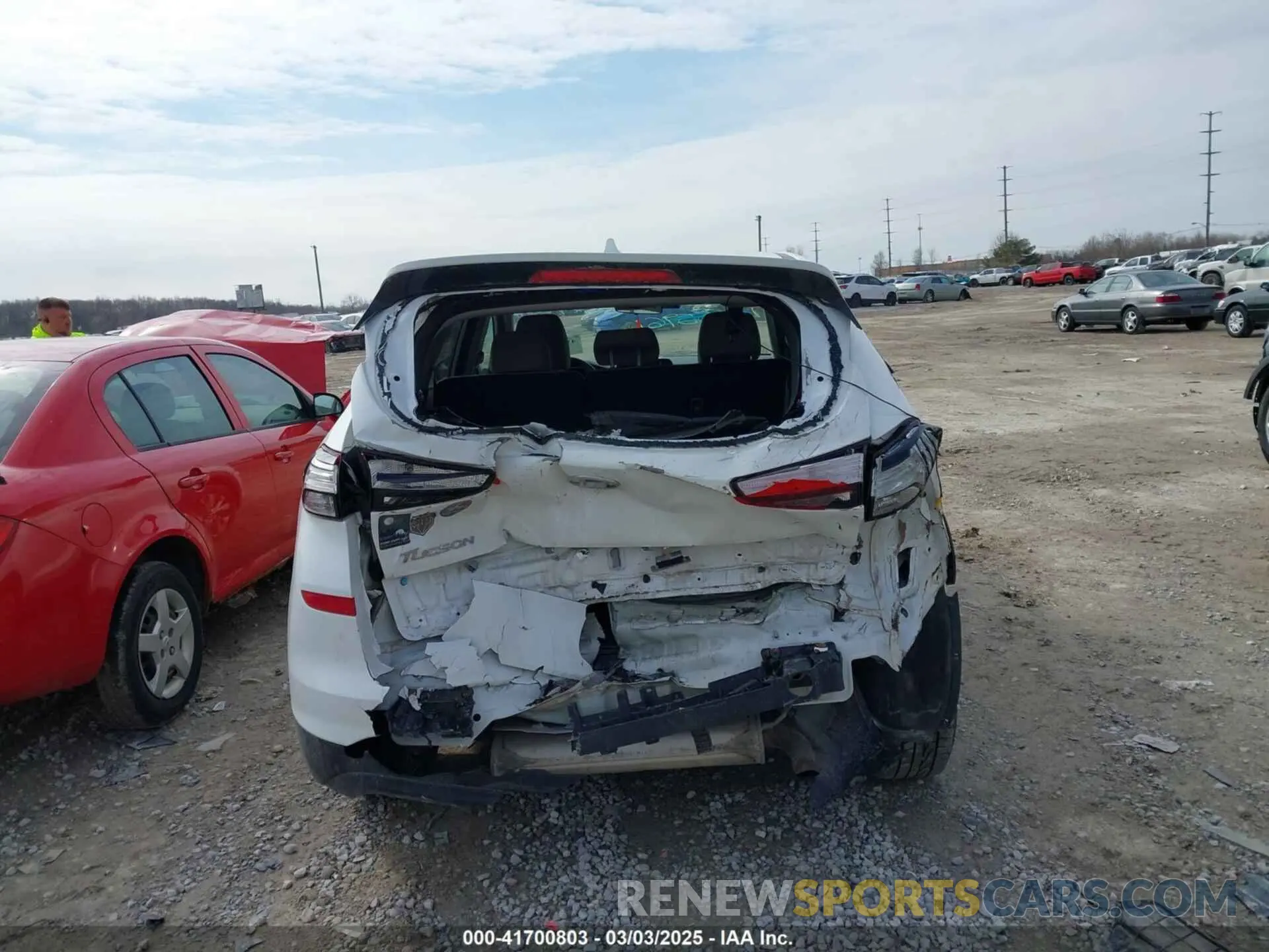 16 Photograph of a damaged car KM8J2CA46MU293186 HYUNDAI TUCSON 2021