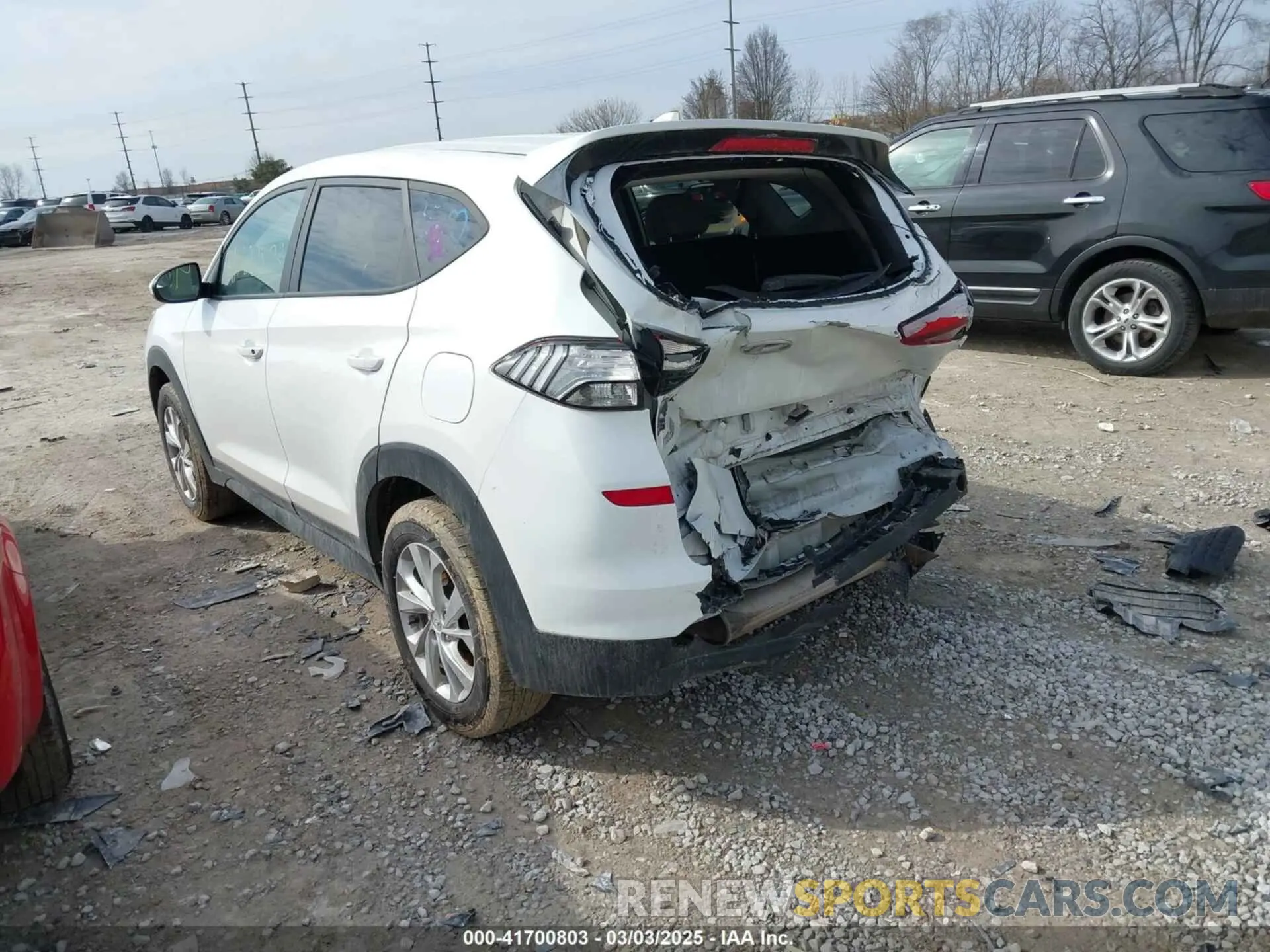 3 Photograph of a damaged car KM8J2CA46MU293186 HYUNDAI TUCSON 2021