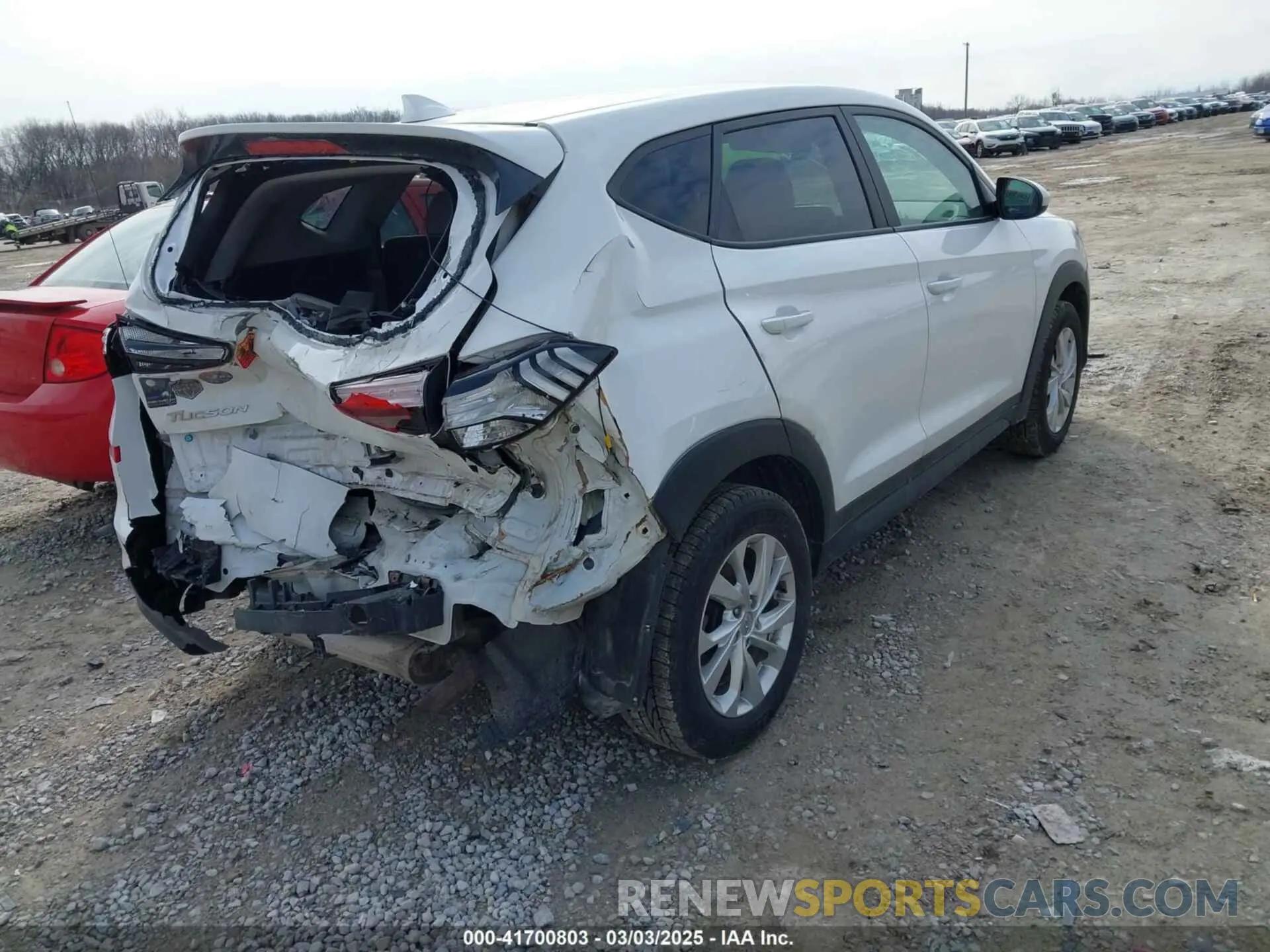 4 Photograph of a damaged car KM8J2CA46MU293186 HYUNDAI TUCSON 2021