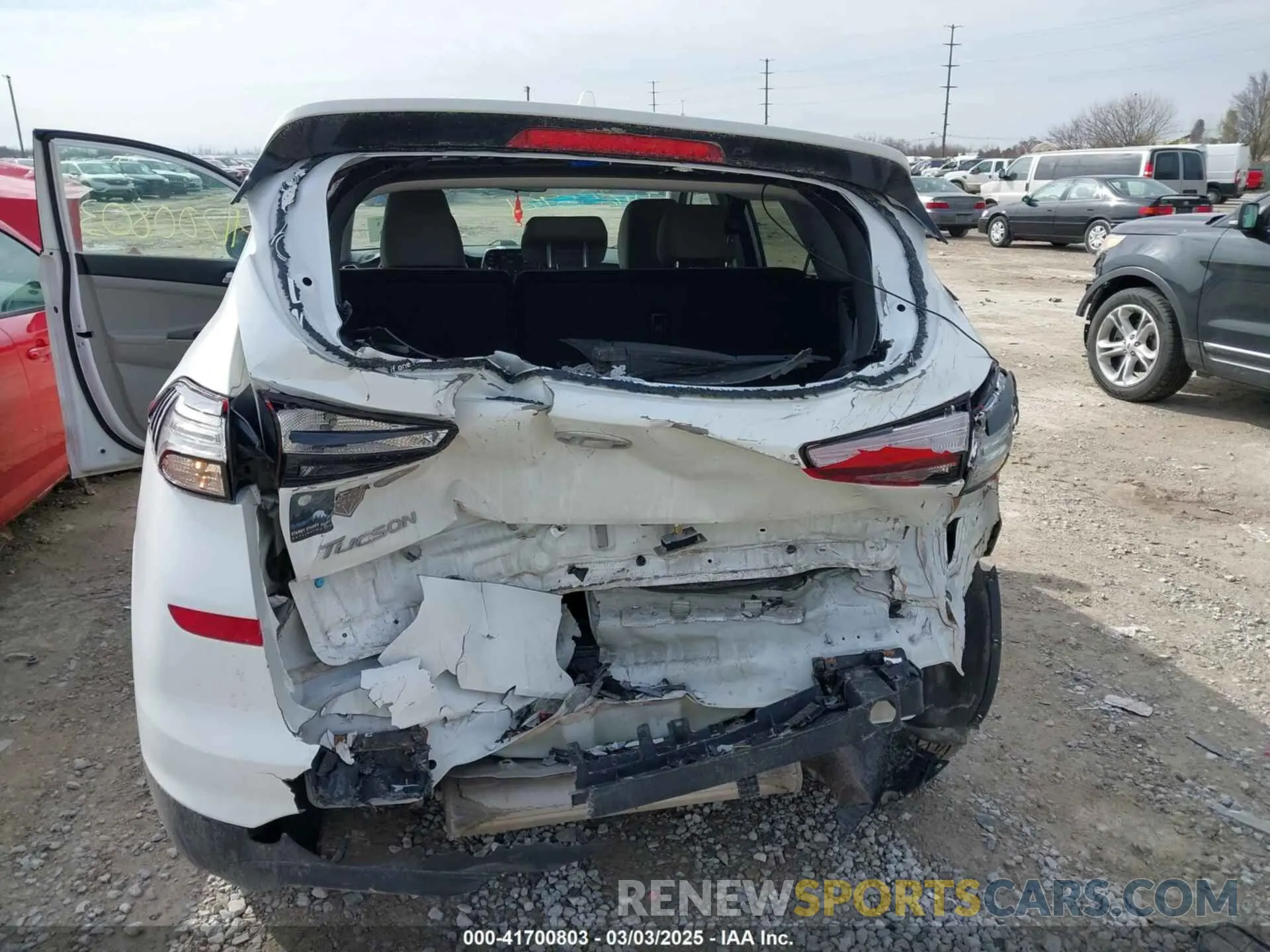 6 Photograph of a damaged car KM8J2CA46MU293186 HYUNDAI TUCSON 2021