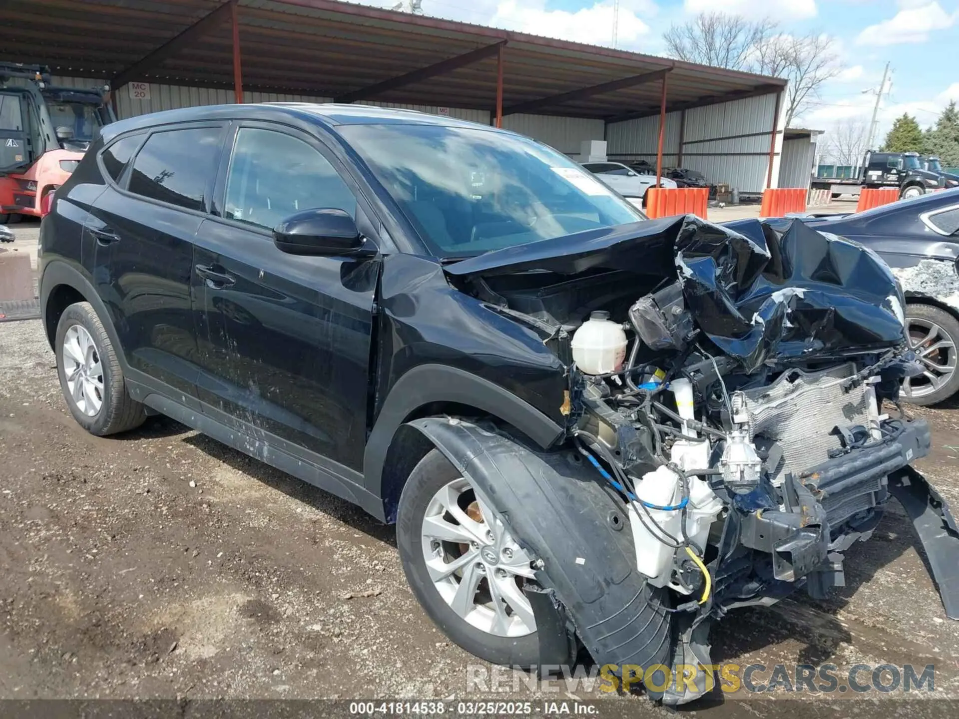 1 Фотография поврежденного автомобиля KM8J2CA46MU338935 HYUNDAI TUCSON 2021