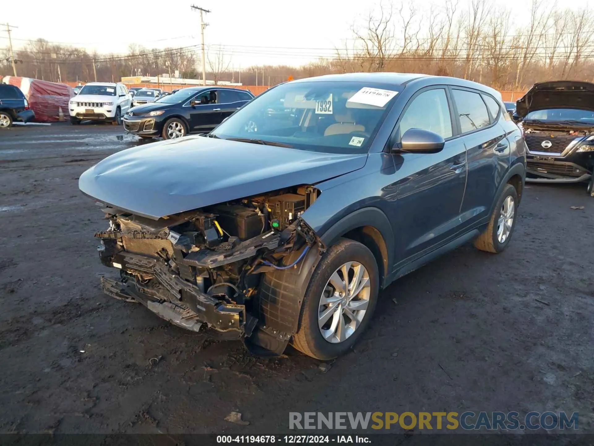 2 Фотография поврежденного автомобиля KM8J2CA46MU368663 HYUNDAI TUCSON 2021