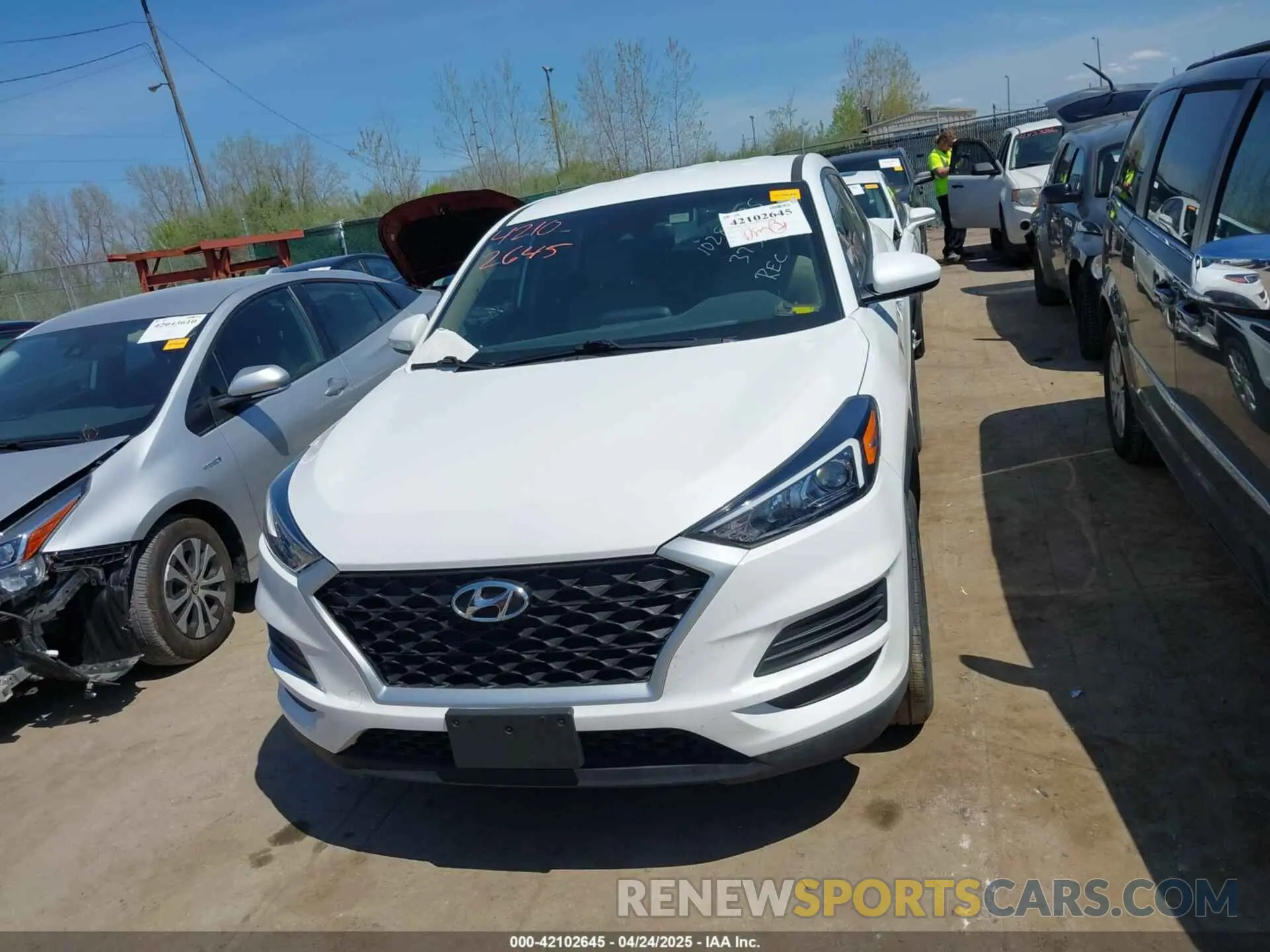 11 Фотография поврежденного автомобиля KM8J2CA46MU373510 HYUNDAI TUCSON 2021