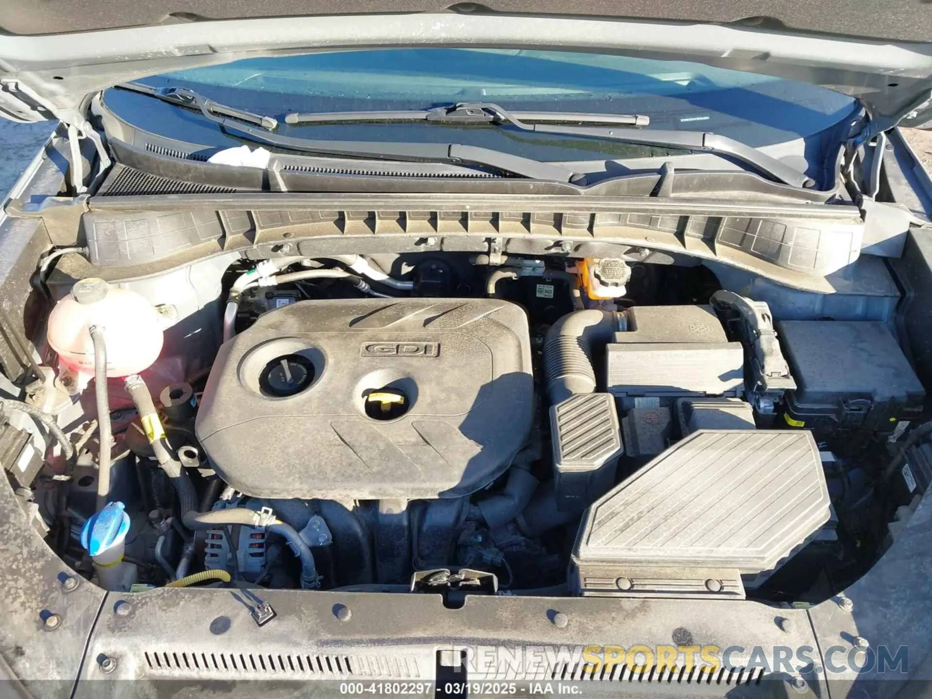 10 Photograph of a damaged car KM8J2CA47MU342654 HYUNDAI TUCSON 2021