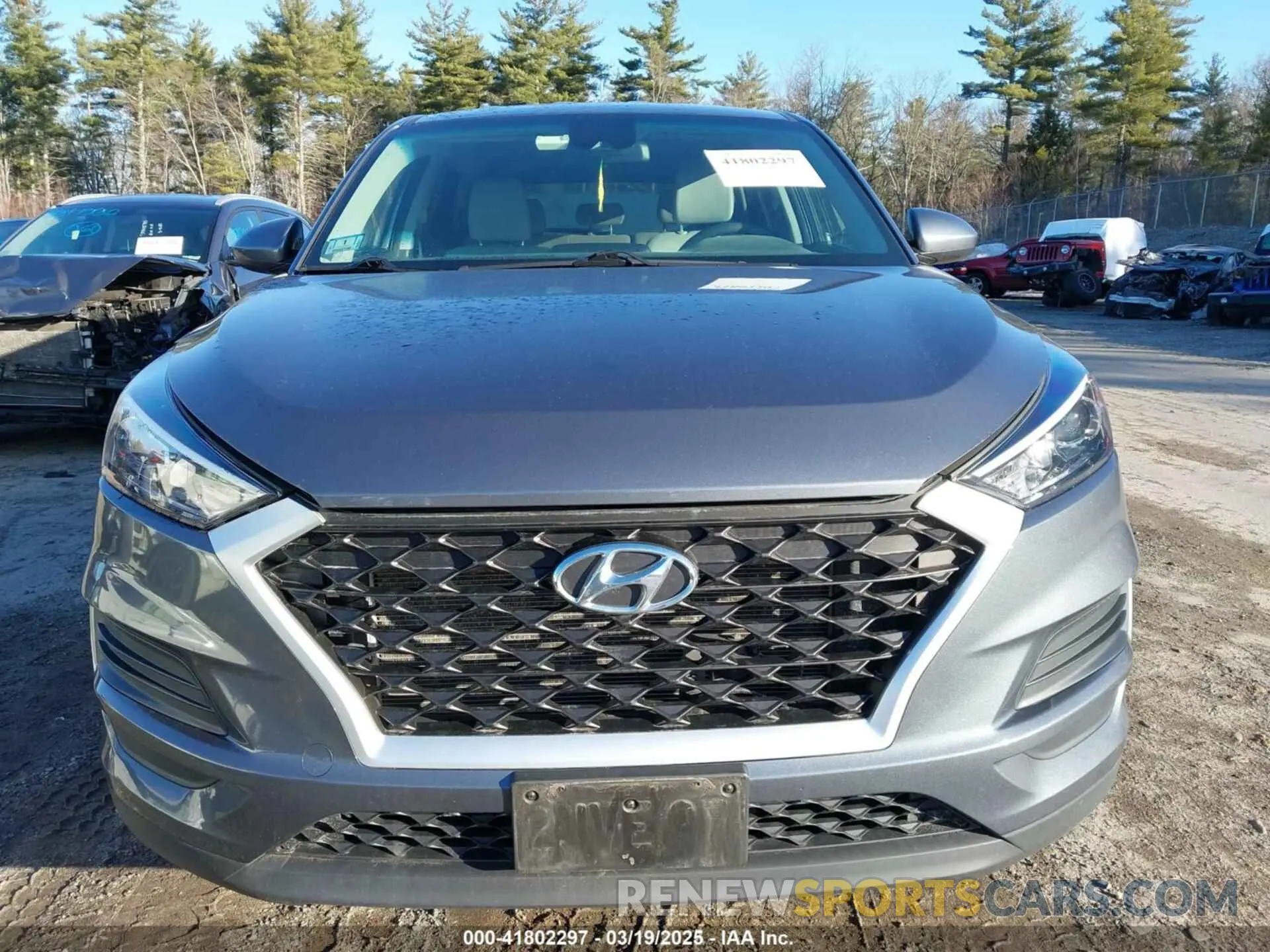 12 Photograph of a damaged car KM8J2CA47MU342654 HYUNDAI TUCSON 2021