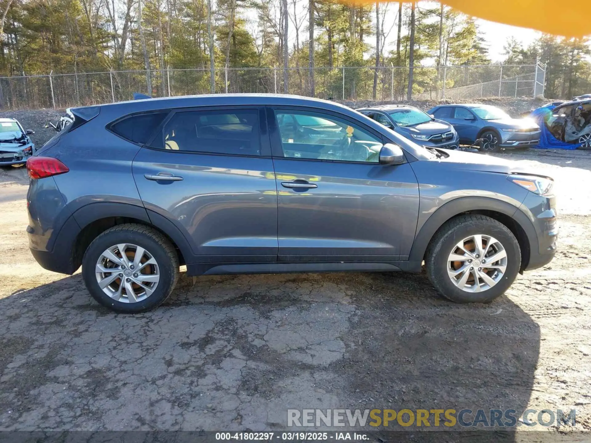 13 Photograph of a damaged car KM8J2CA47MU342654 HYUNDAI TUCSON 2021
