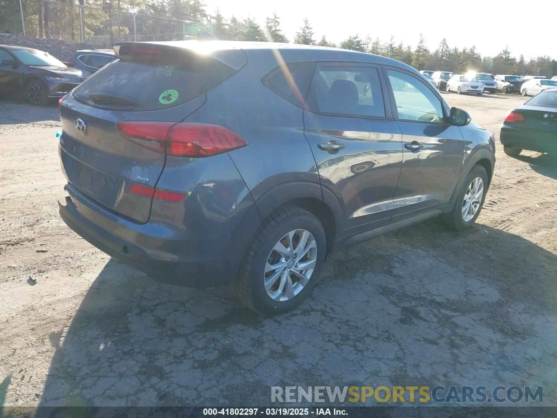 4 Photograph of a damaged car KM8J2CA47MU342654 HYUNDAI TUCSON 2021