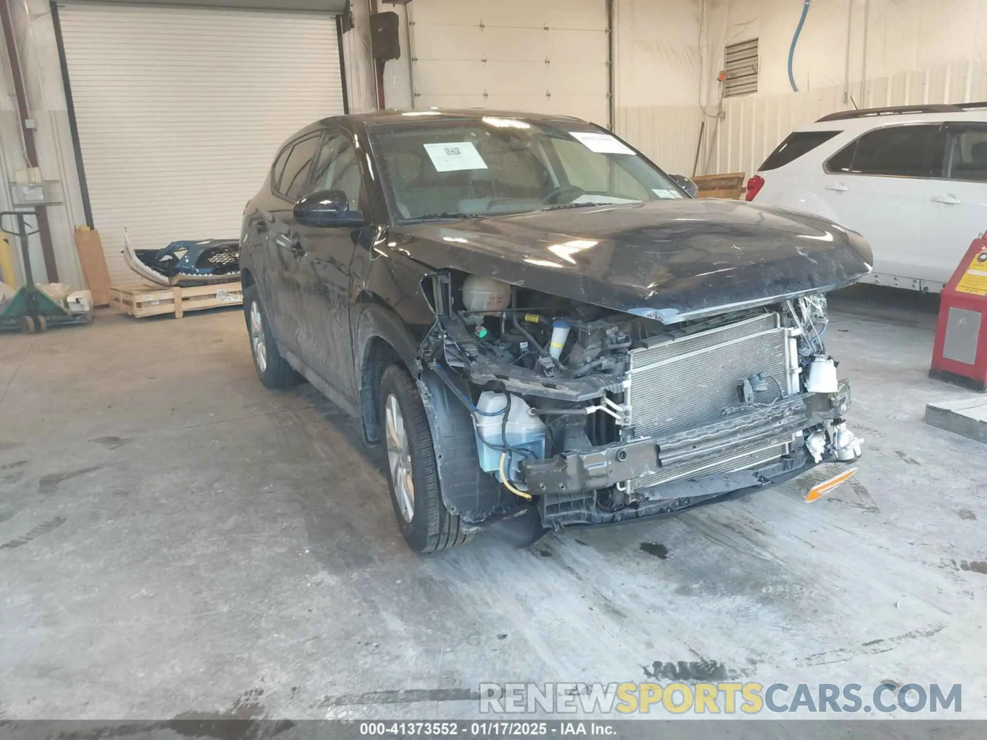 1 Photograph of a damaged car KM8J2CA48MU340993 HYUNDAI TUCSON 2021