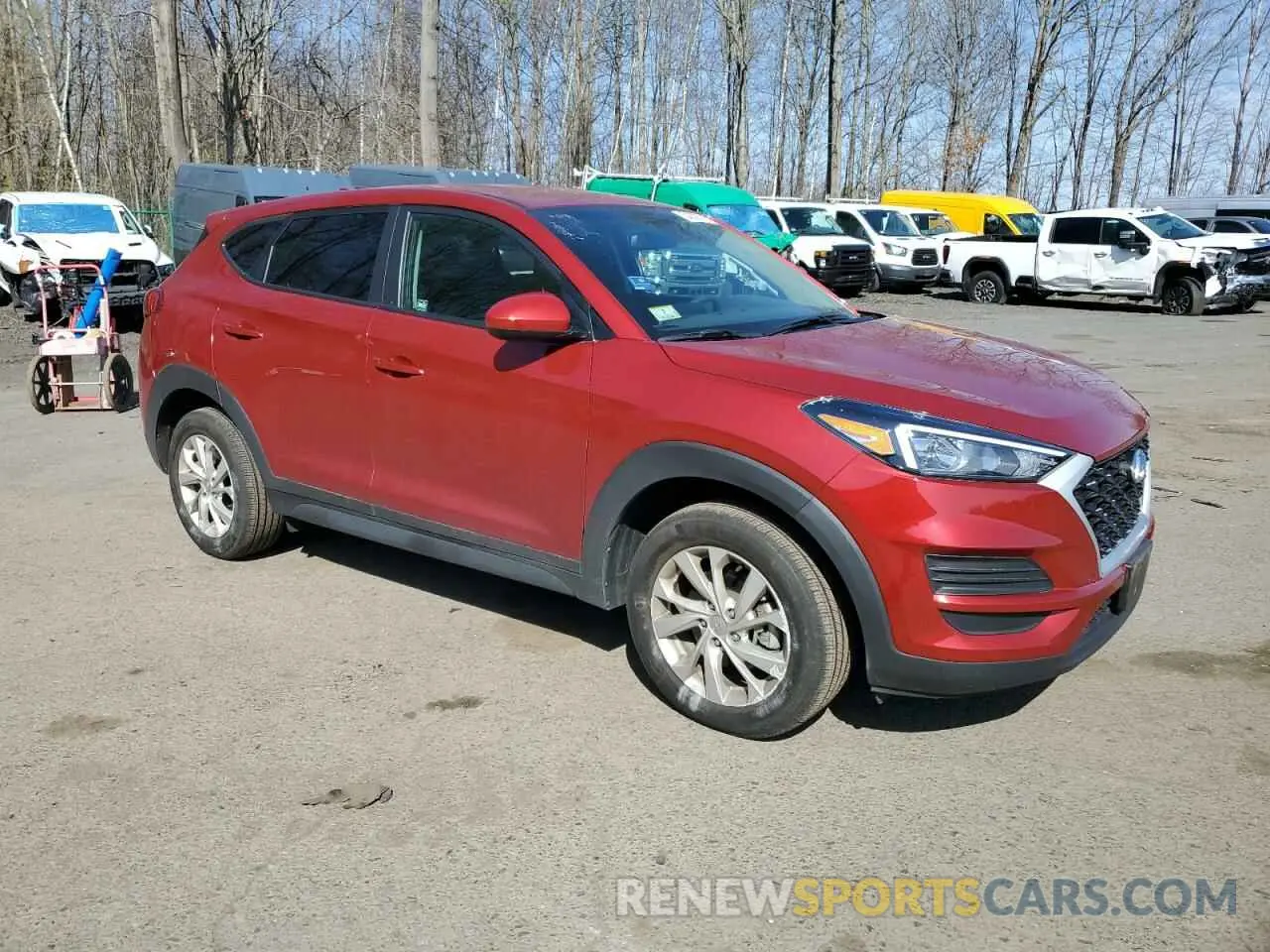 4 Фотография поврежденного автомобиля KM8J2CA48MU367238 HYUNDAI TUCSON 2021