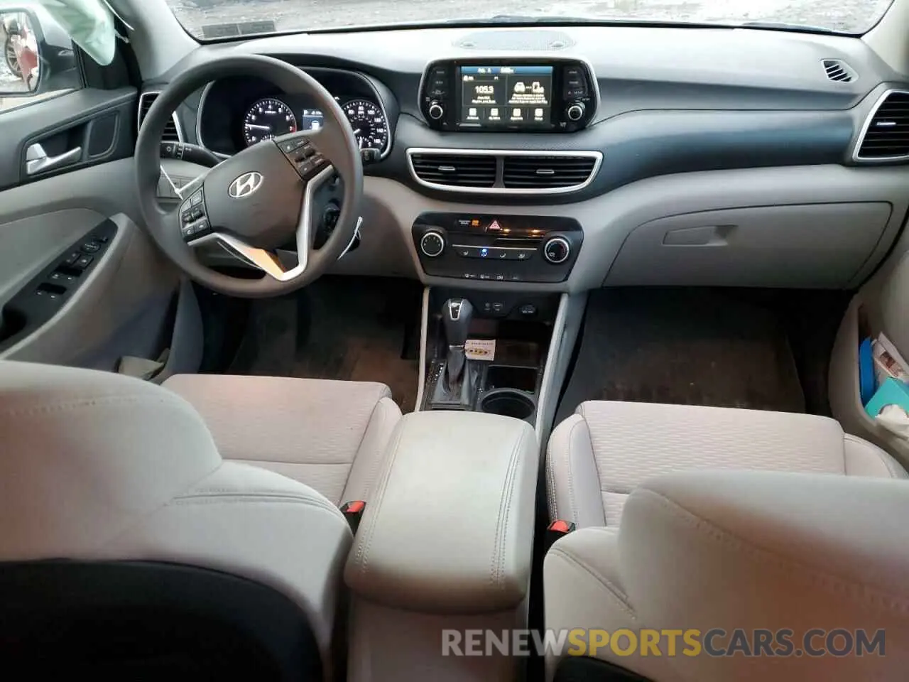 8 Фотография поврежденного автомобиля KM8J2CA48MU375176 HYUNDAI TUCSON 2021