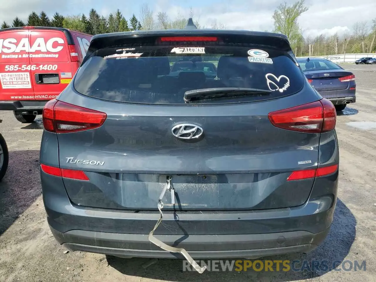 6 Photograph of a damaged car KM8J2CA49MU346835 HYUNDAI TUCSON 2021