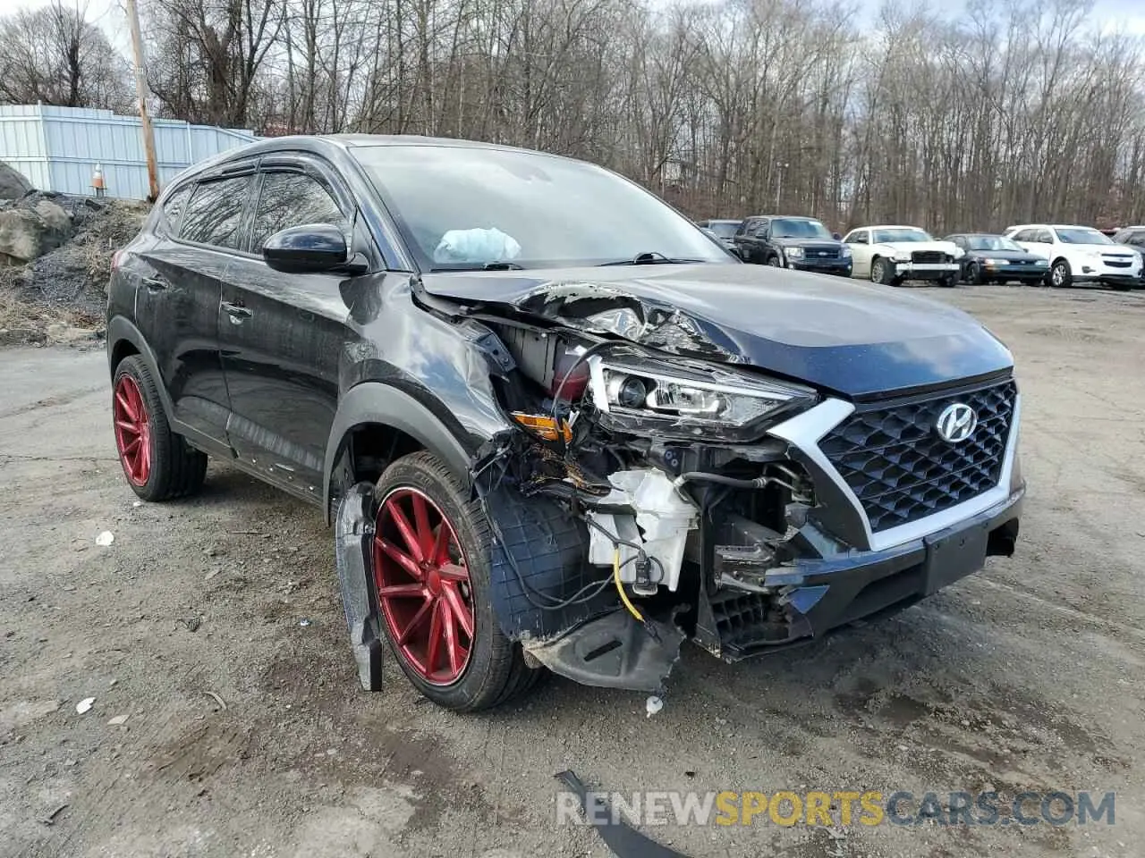 4 Фотография поврежденного автомобиля KM8J2CA49MU367930 HYUNDAI TUCSON 2021