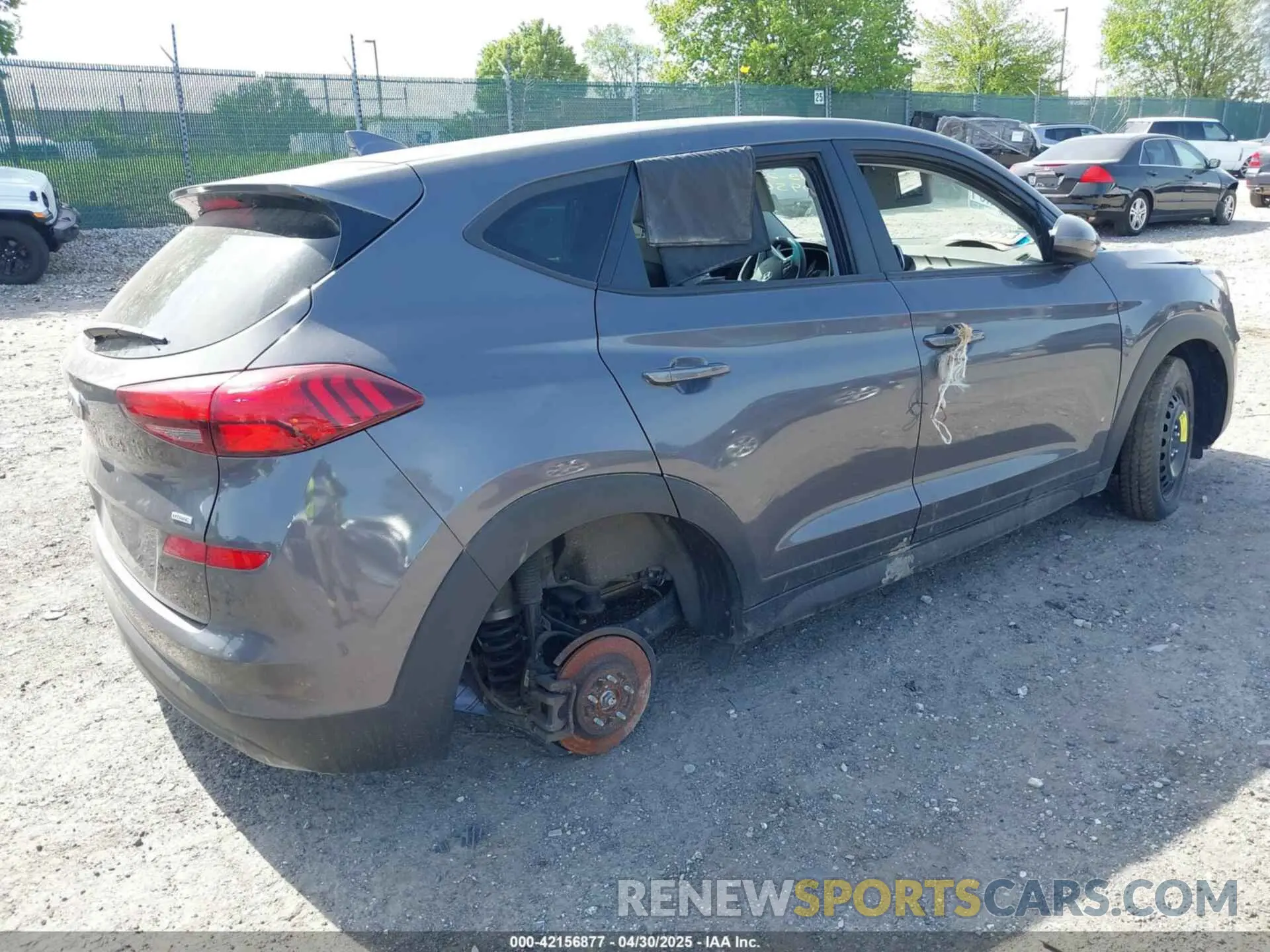 4 Photograph of a damaged car KM8J2CA49MU390950 HYUNDAI TUCSON 2021