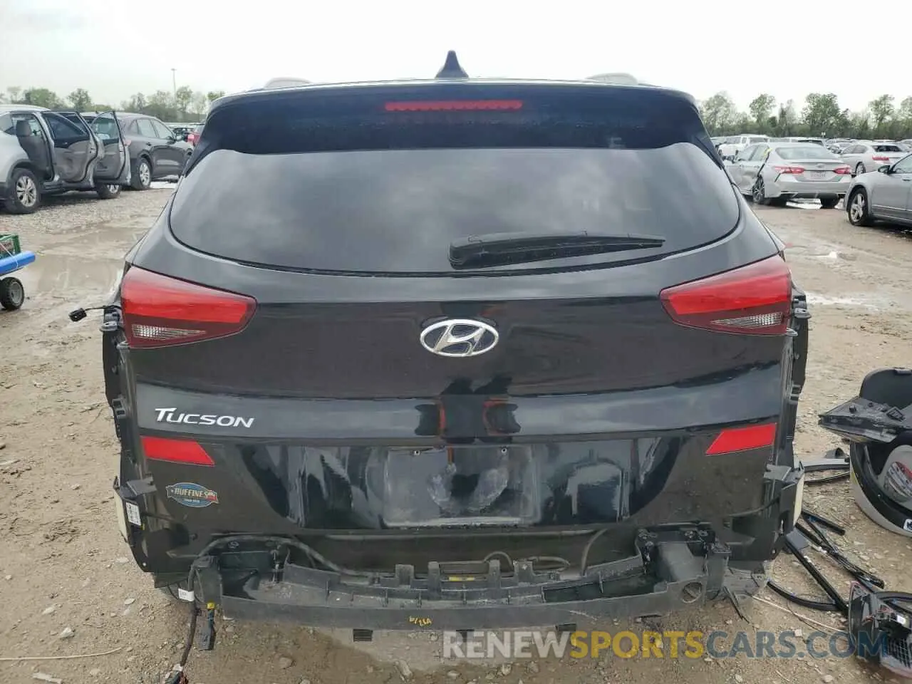 6 Photograph of a damaged car KM8J33A40MU297201 HYUNDAI TUCSON 2021