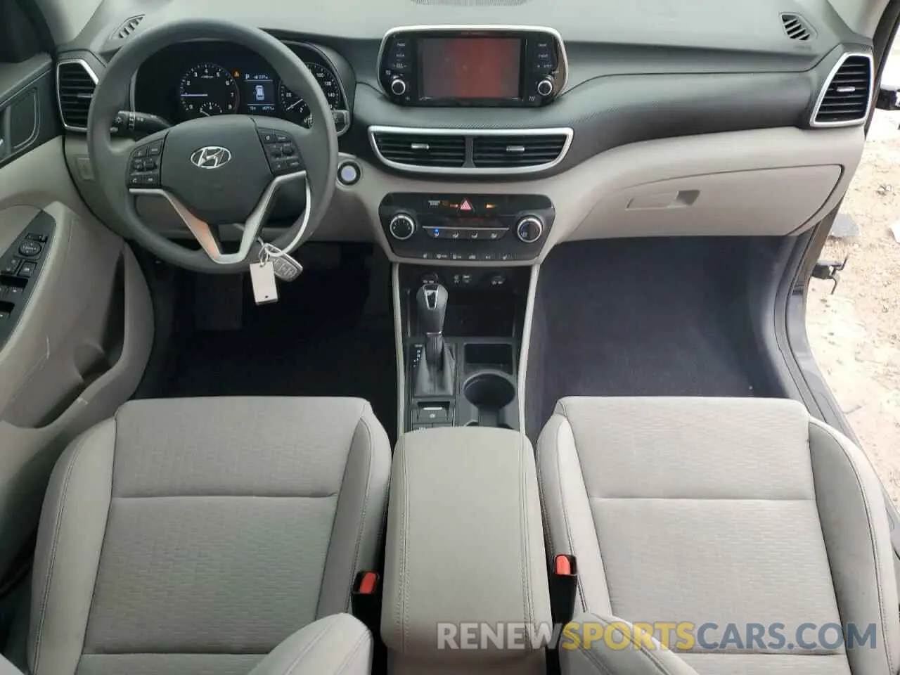 8 Photograph of a damaged car KM8J33A40MU297201 HYUNDAI TUCSON 2021