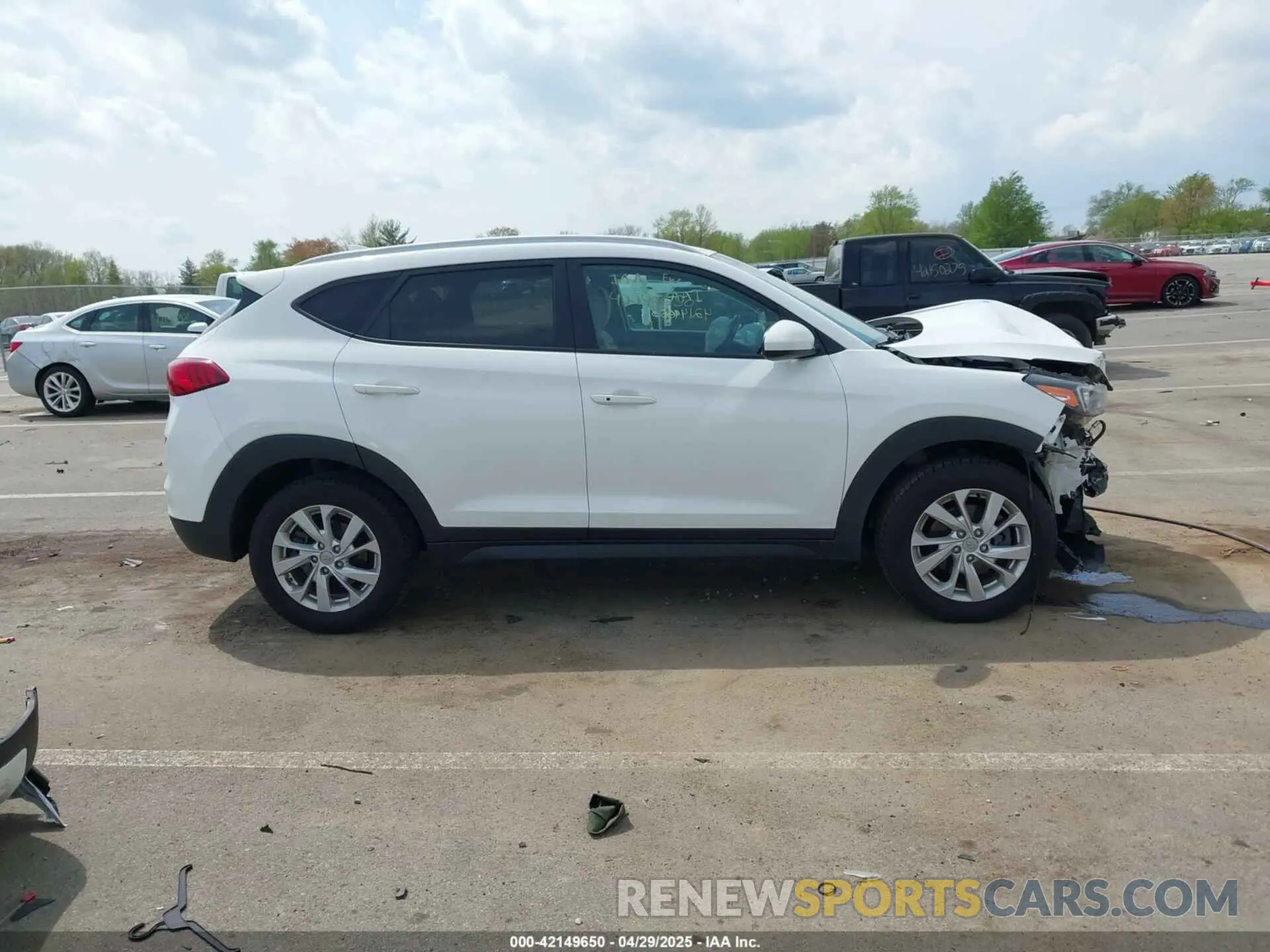 14 Фотография поврежденного автомобиля KM8J33A41MU315916 HYUNDAI TUCSON 2021