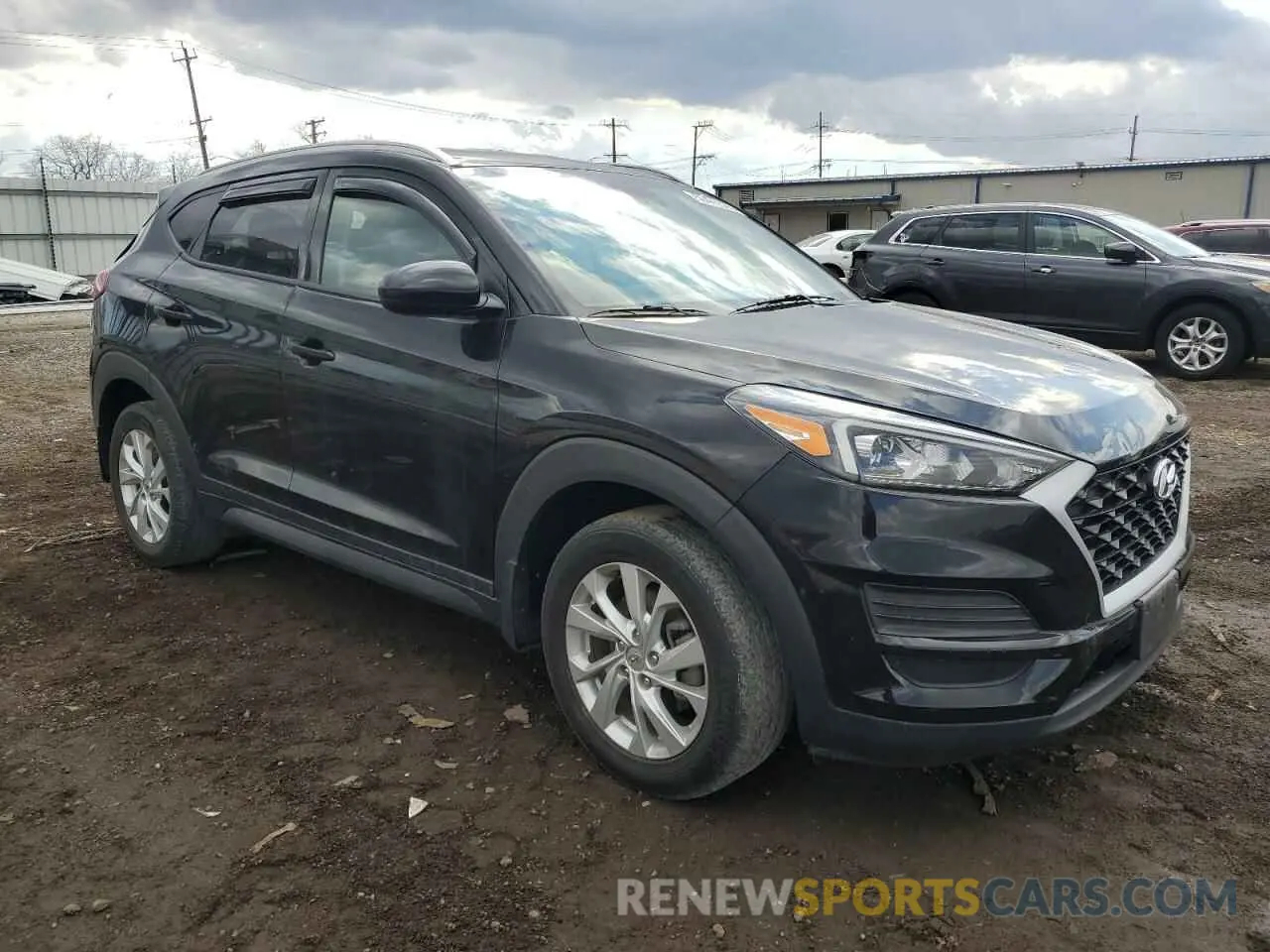 4 Photograph of a damaged car KM8J33A42MU351016 HYUNDAI TUCSON 2021