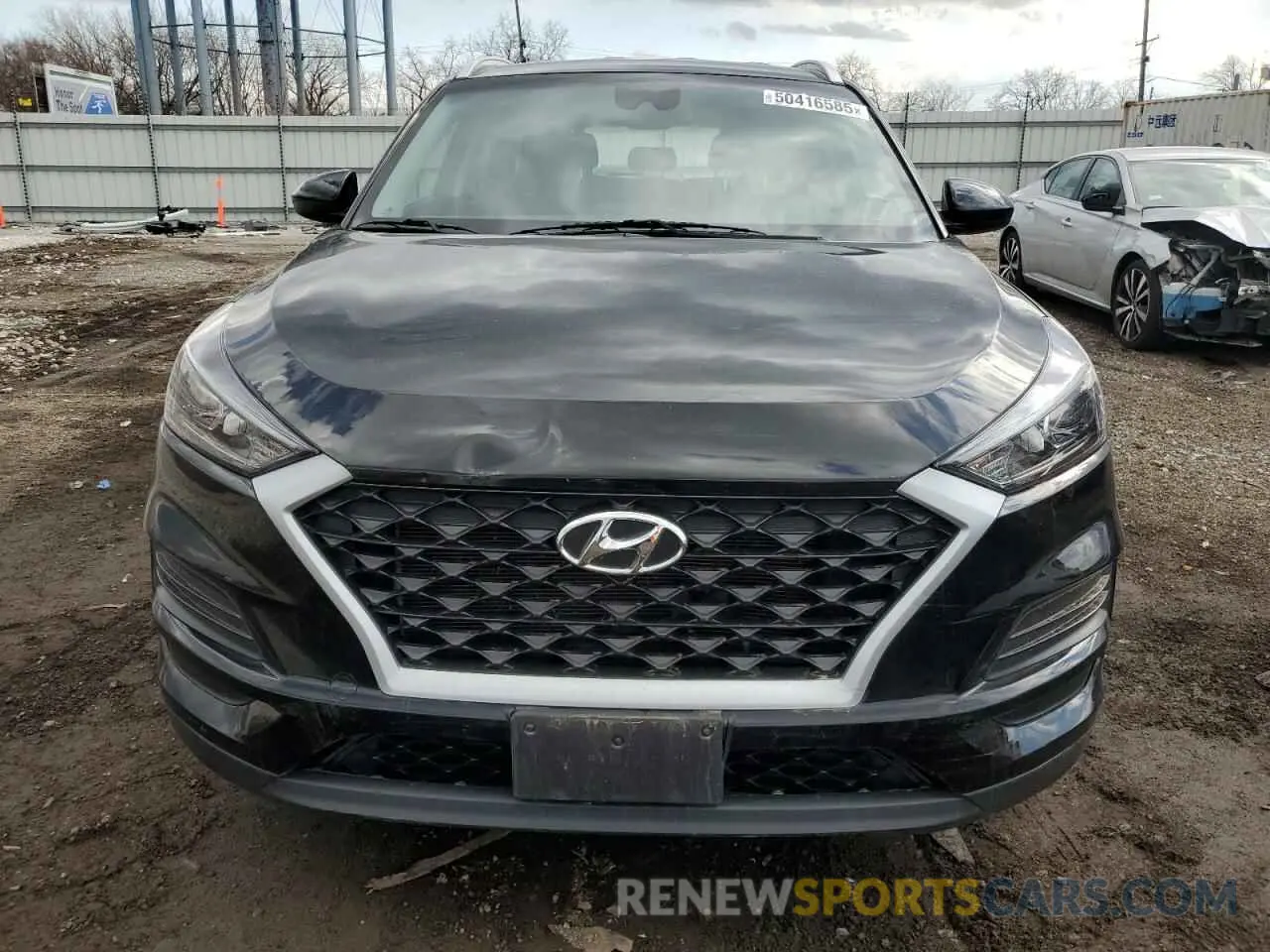 5 Photograph of a damaged car KM8J33A42MU351016 HYUNDAI TUCSON 2021