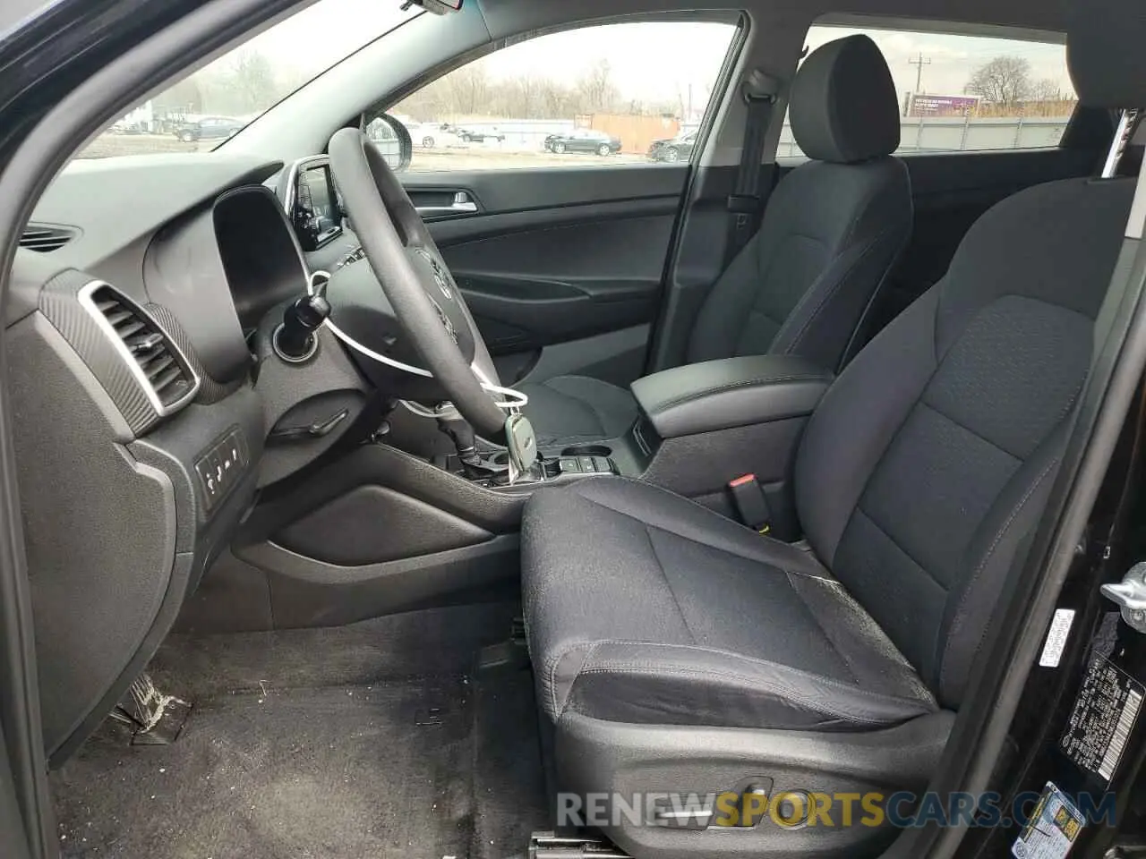 7 Photograph of a damaged car KM8J33A42MU351016 HYUNDAI TUCSON 2021
