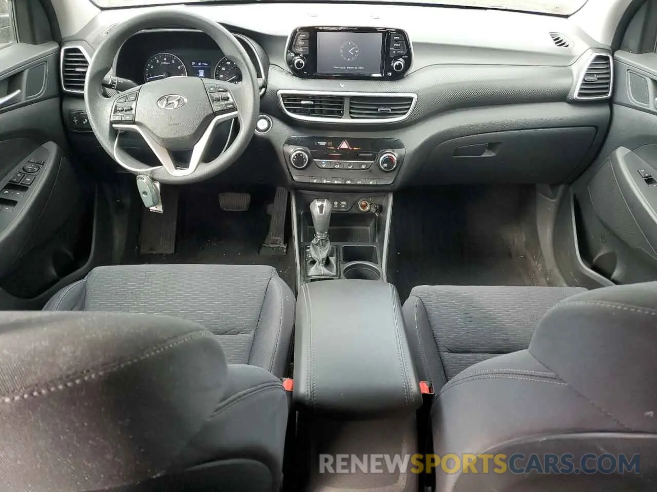 8 Photograph of a damaged car KM8J33A42MU351016 HYUNDAI TUCSON 2021