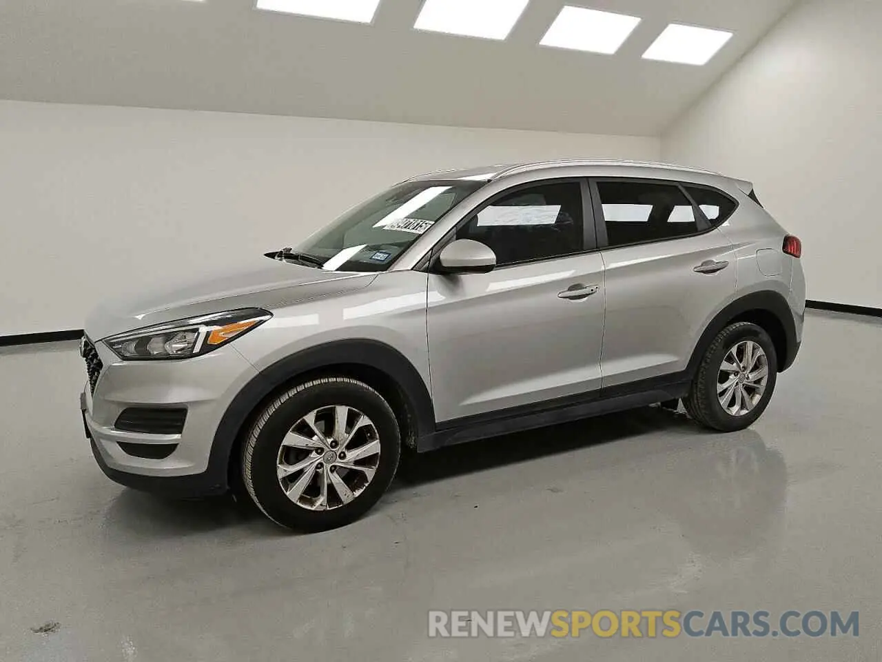 1 Photograph of a damaged car KM8J33A42MU392228 HYUNDAI TUCSON 2021