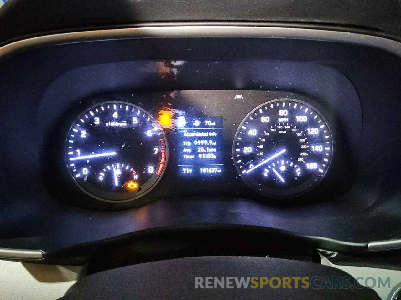 9 Photograph of a damaged car KM8J33A42MU392228 HYUNDAI TUCSON 2021