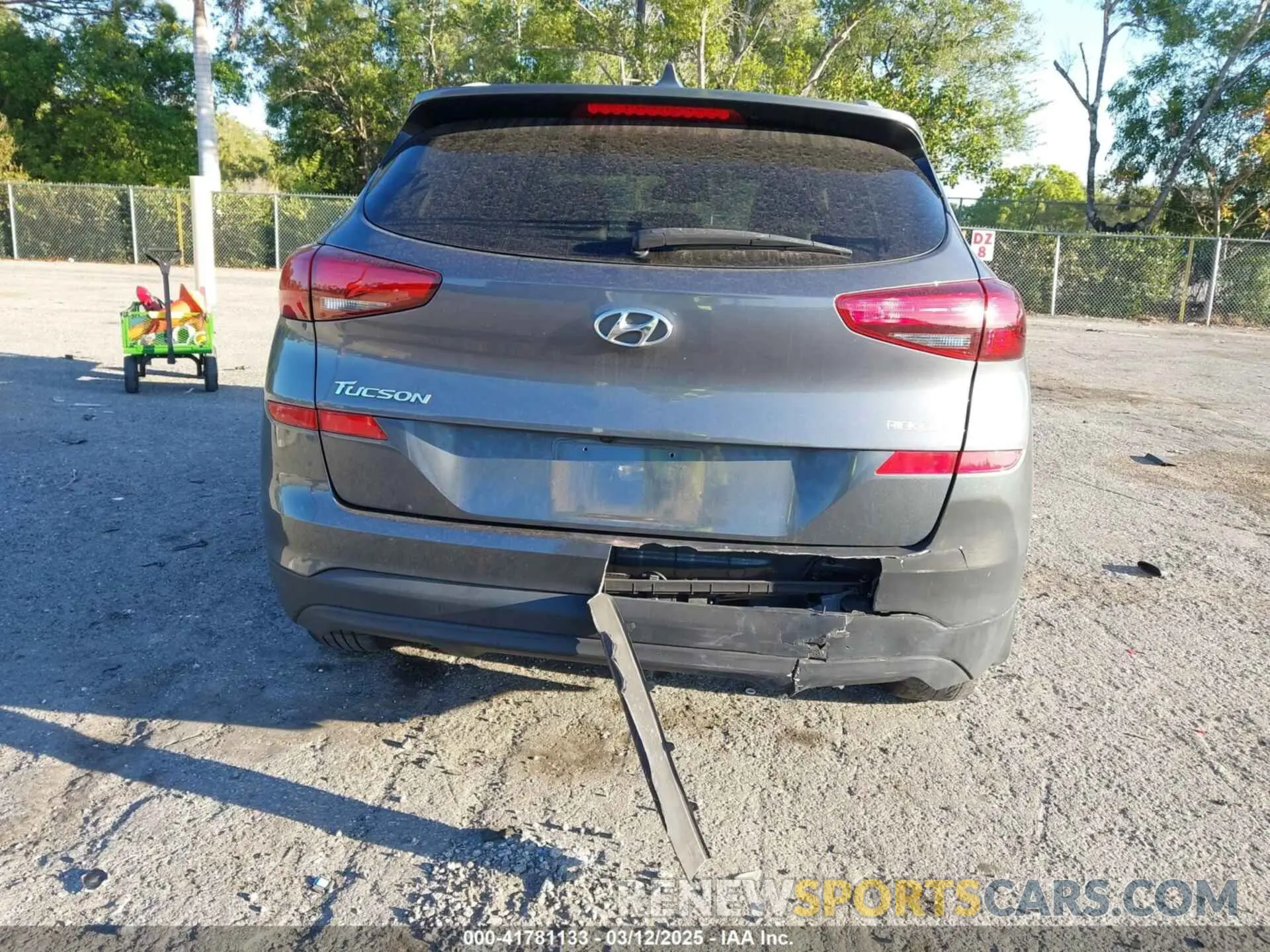 16 Photograph of a damaged car KM8J33A43MU286709 HYUNDAI TUCSON 2021