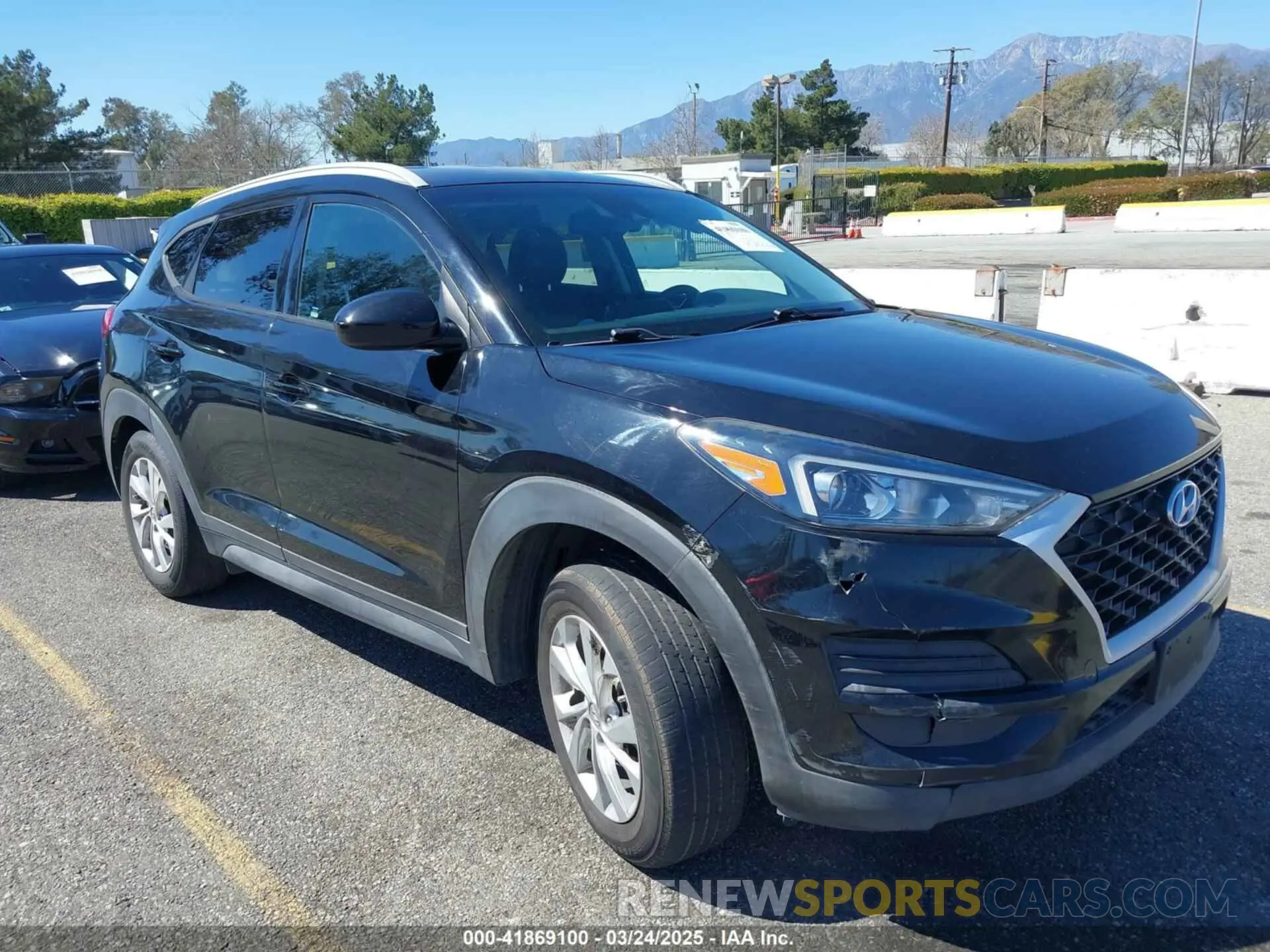 1 Photograph of a damaged car KM8J33A43MU306697 HYUNDAI TUCSON 2021