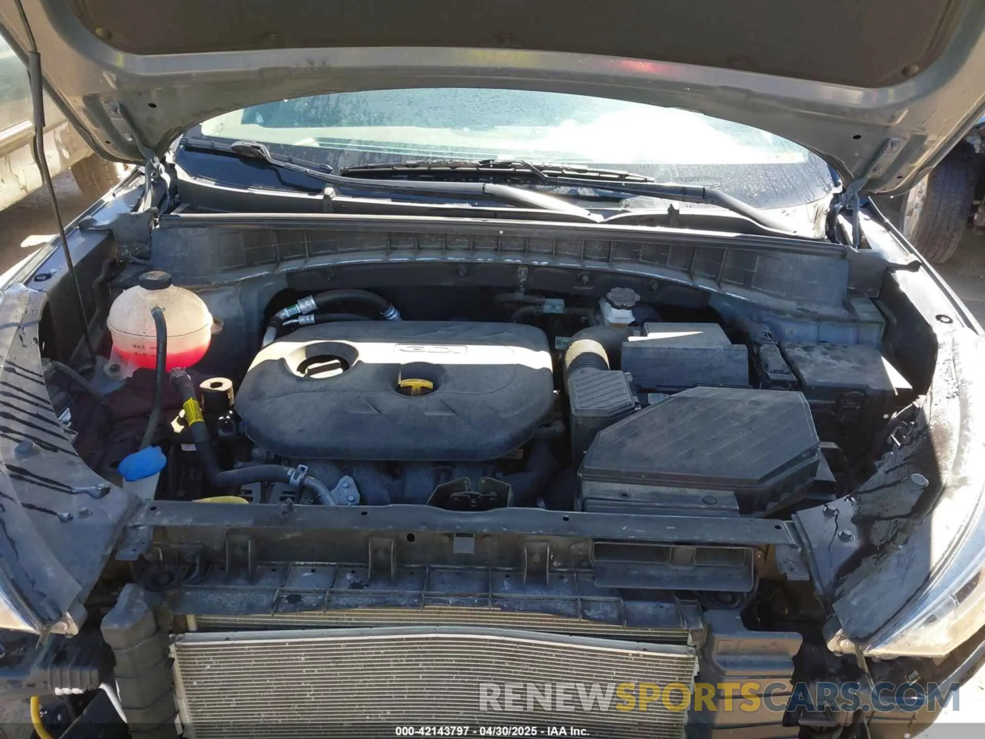 10 Photograph of a damaged car KM8J33A45MU359613 HYUNDAI TUCSON 2021