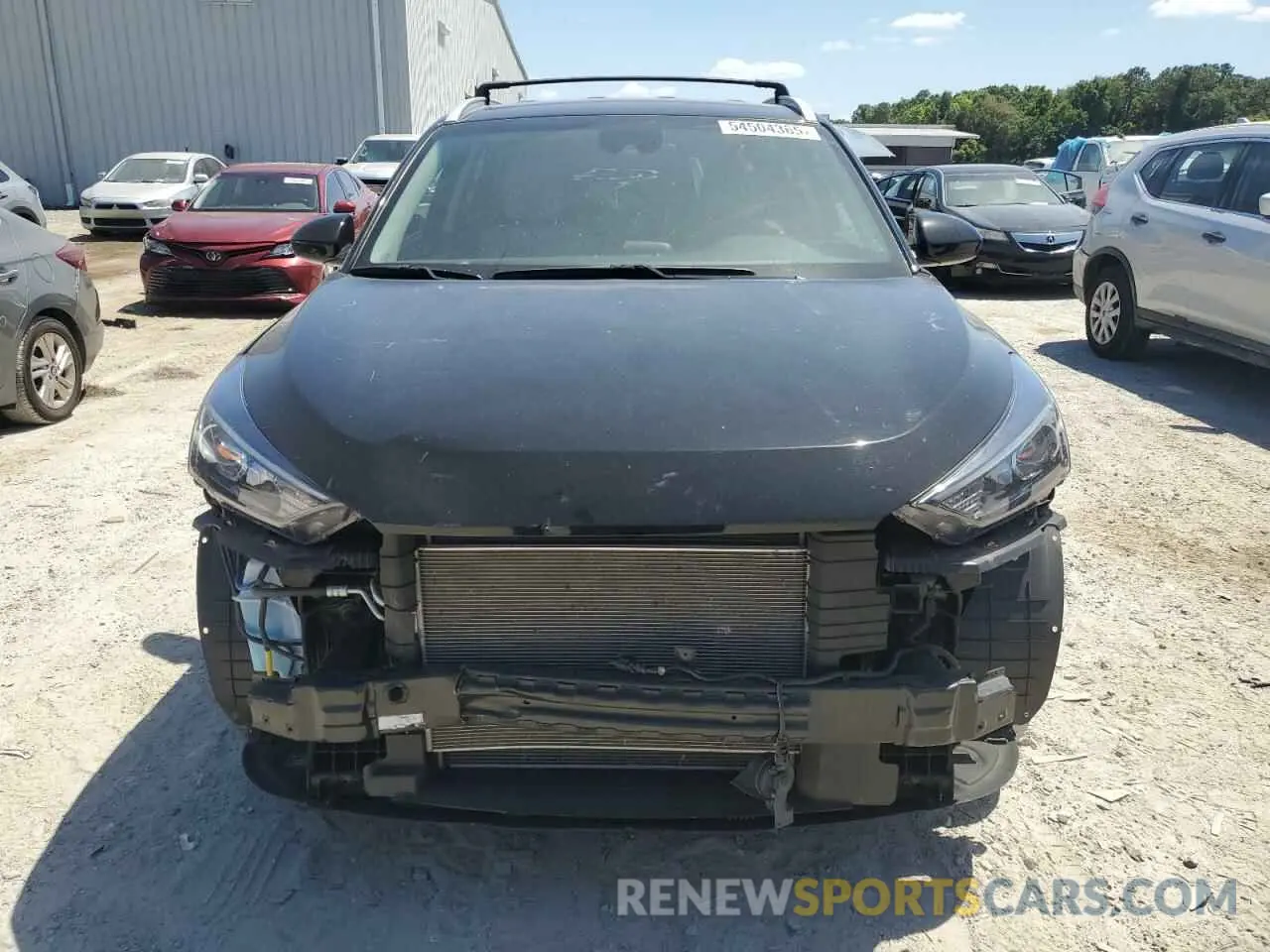 5 Photograph of a damaged car KM8J33A45MU381305 HYUNDAI TUCSON 2021