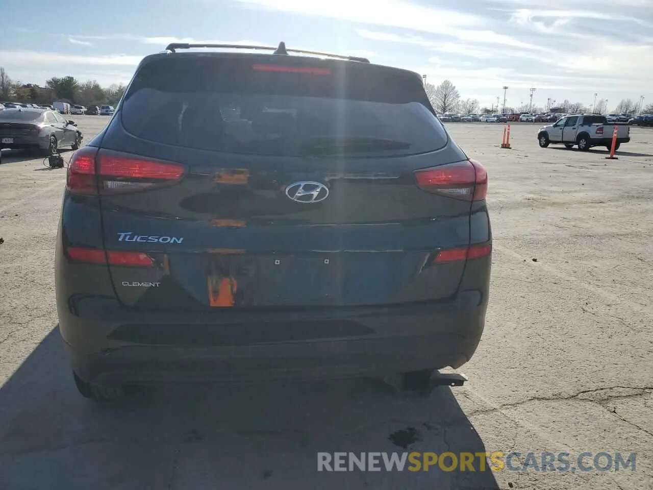 6 Photograph of a damaged car KM8J33A45MU381496 HYUNDAI TUCSON 2021