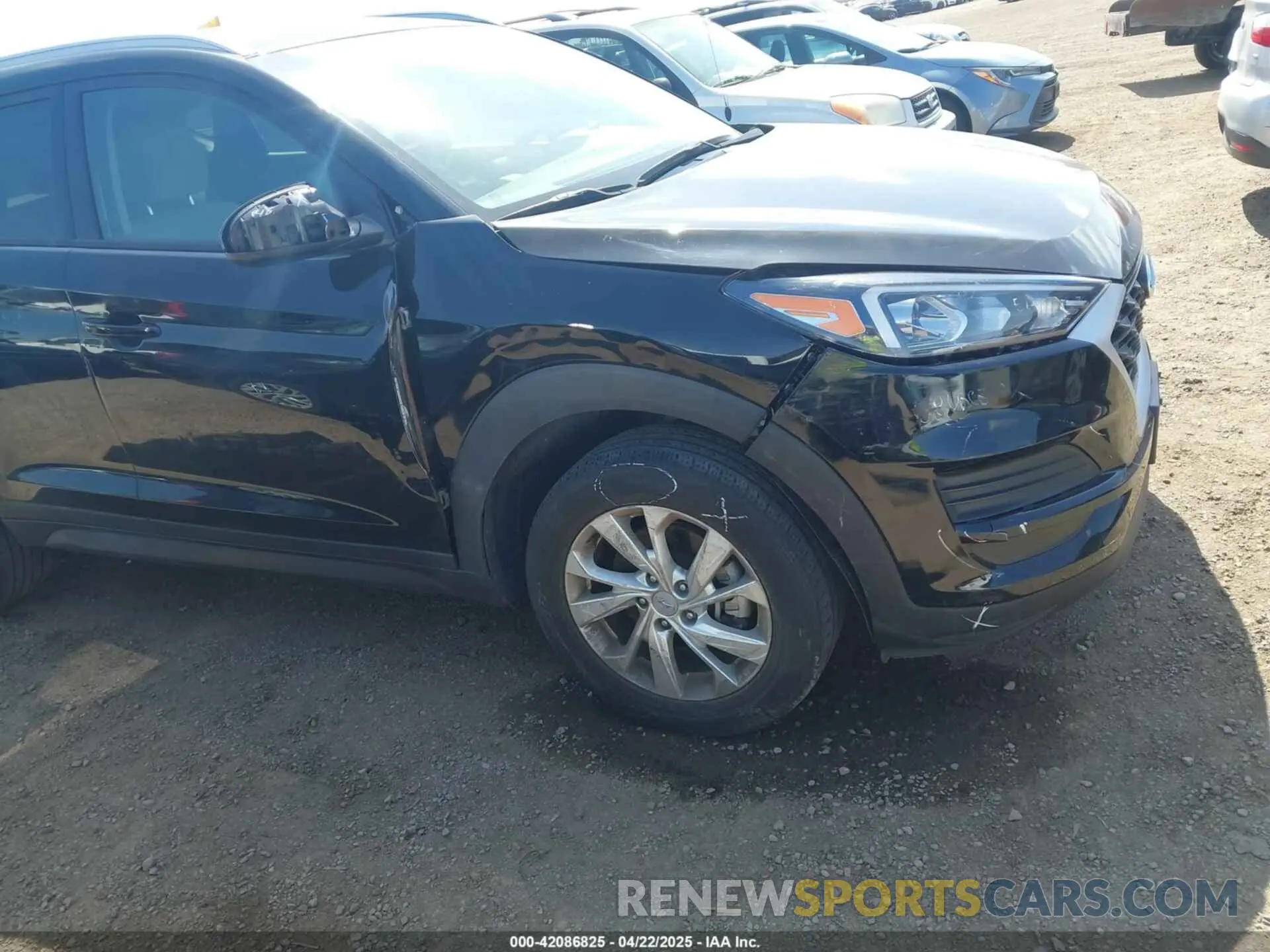 17 Photograph of a damaged car KM8J33A45MU391039 HYUNDAI TUCSON 2021