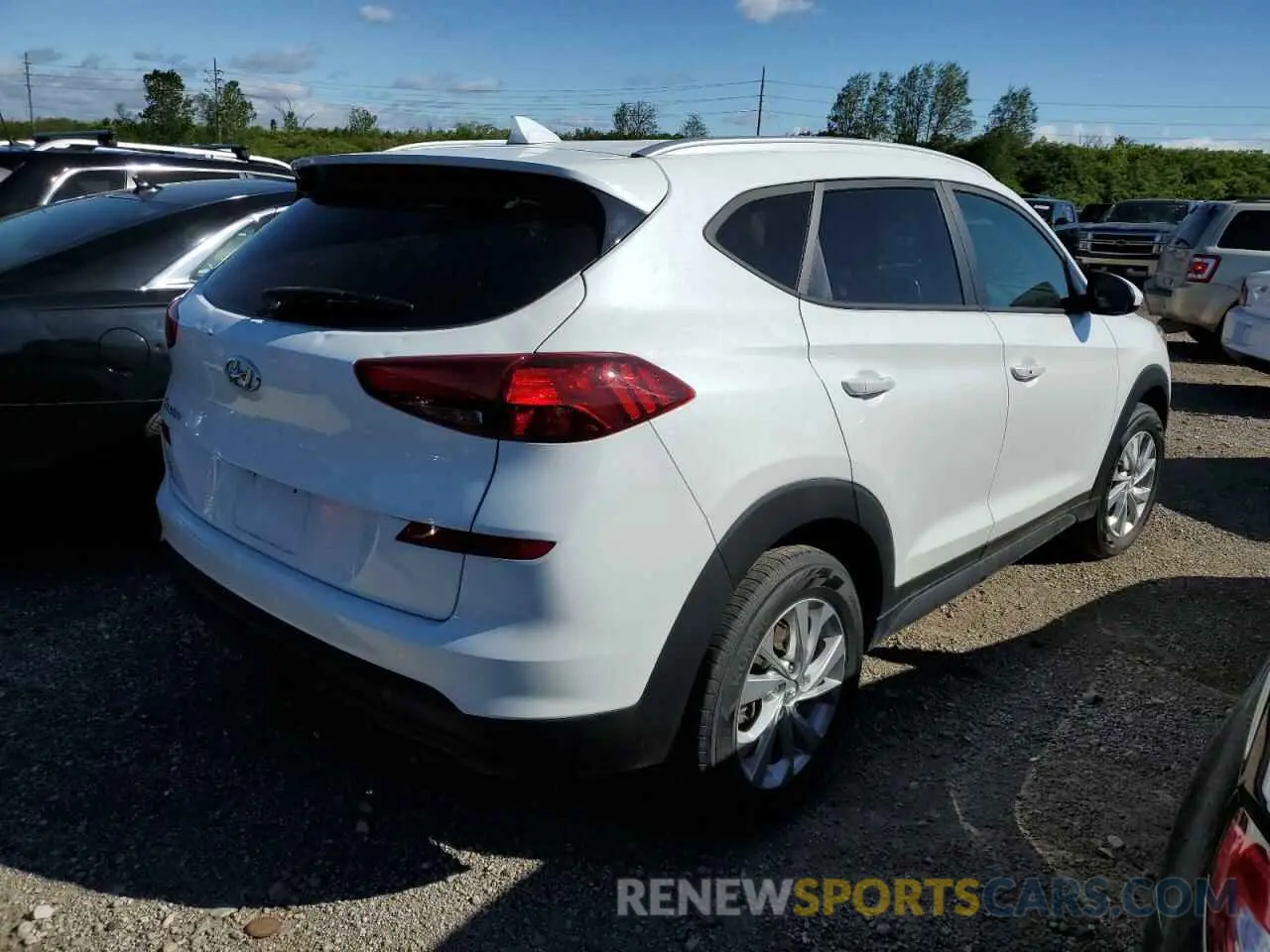 3 Photograph of a damaged car KM8J33A46MU301347 HYUNDAI TUCSON 2021