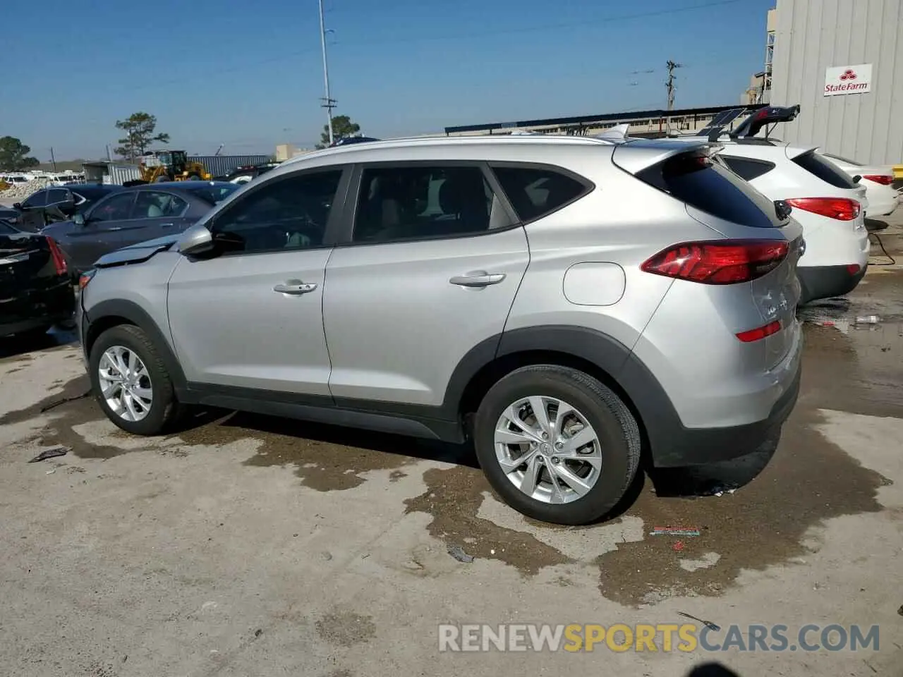 2 Photograph of a damaged car KM8J33A46MU395875 HYUNDAI TUCSON 2021