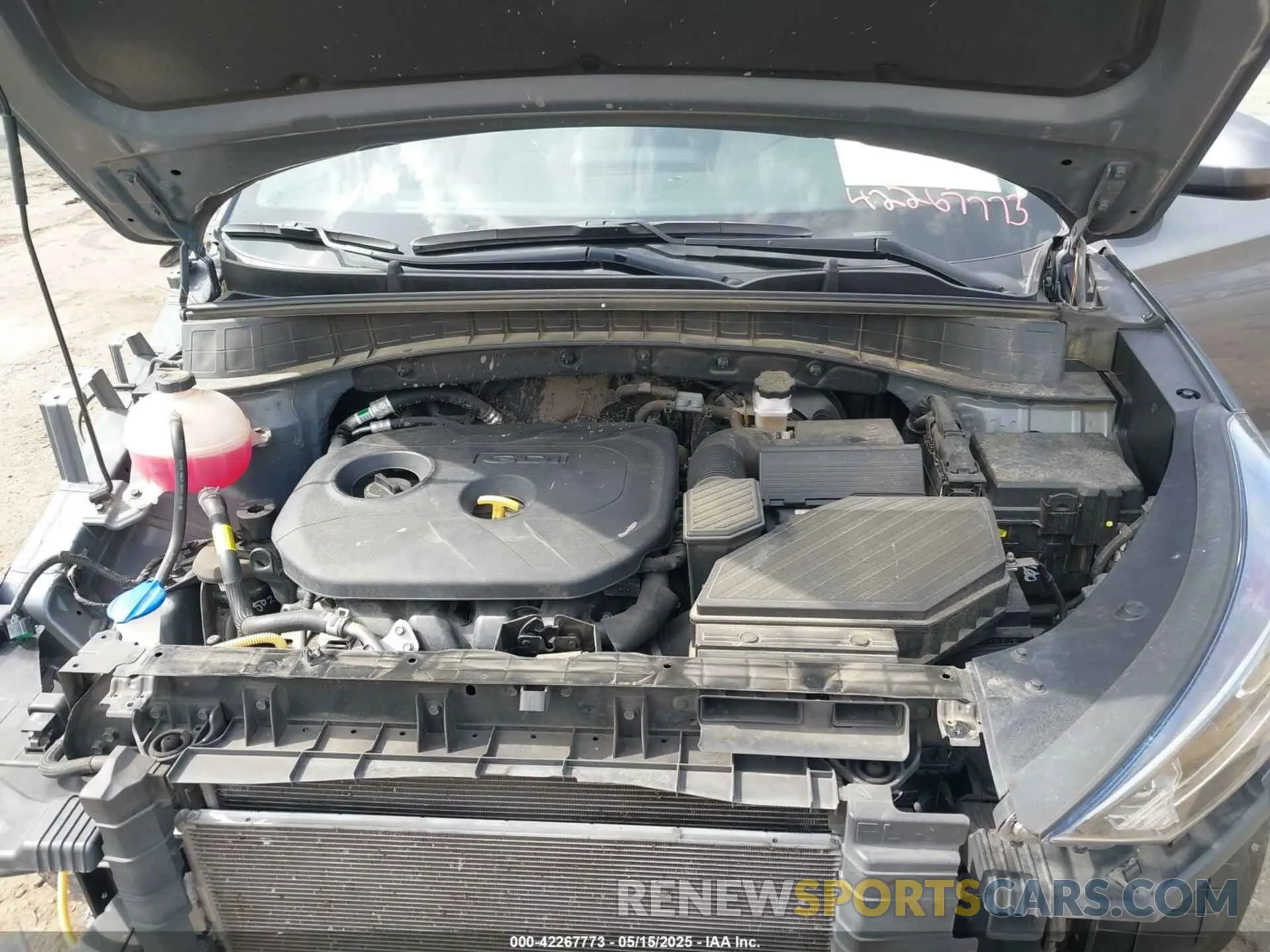10 Photograph of a damaged car KM8J33A47MU326113 HYUNDAI TUCSON 2021