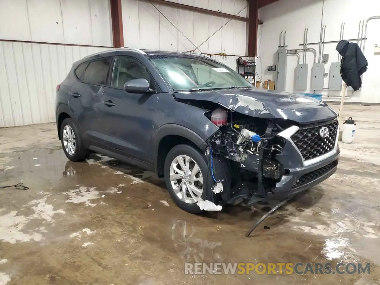 4 Photograph of a damaged car KM8J33A47MU364781 HYUNDAI TUCSON 2021