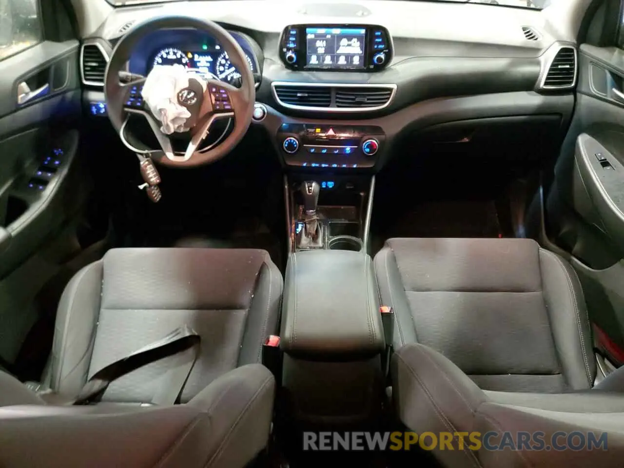 8 Photograph of a damaged car KM8J33A47MU364781 HYUNDAI TUCSON 2021