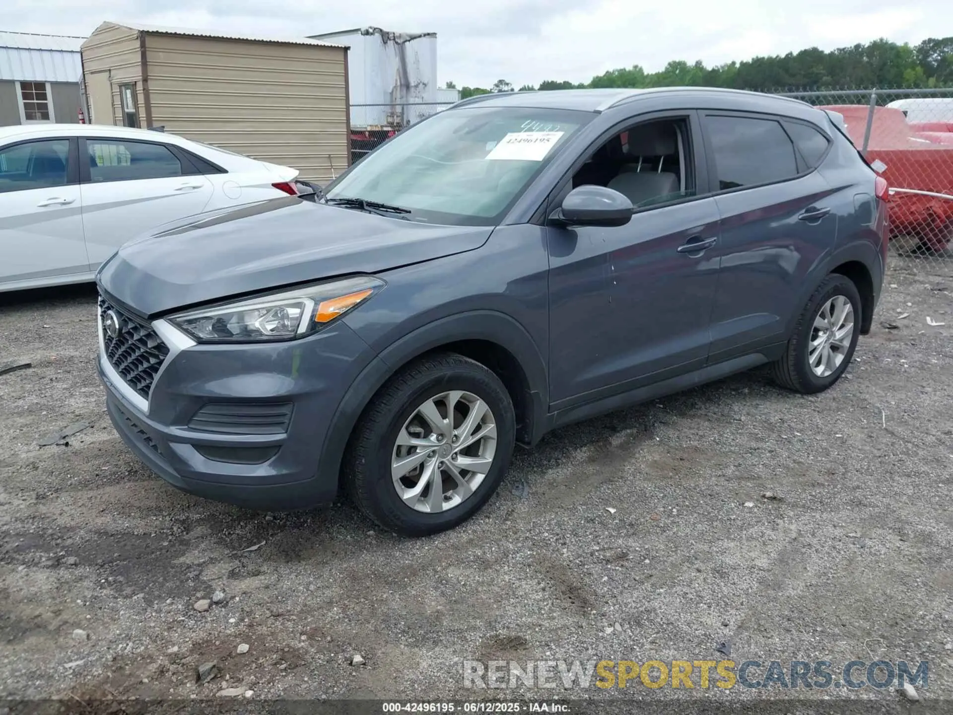 2 Photograph of a damaged car KM8J33A48MU294482 HYUNDAI TUCSON 2021