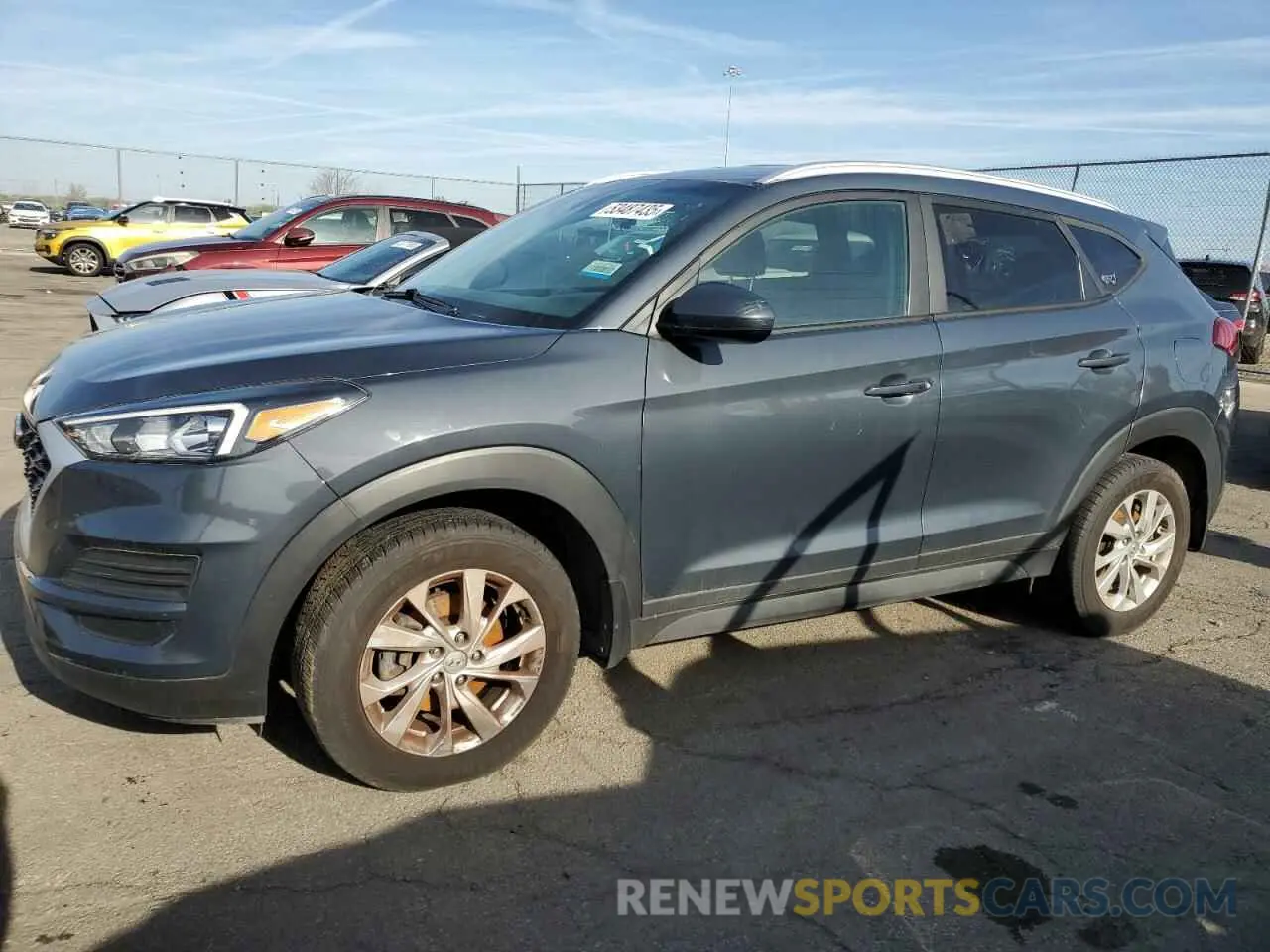1 Фотография поврежденного автомобиля KM8J33A49MU292675 HYUNDAI TUCSON 2021
