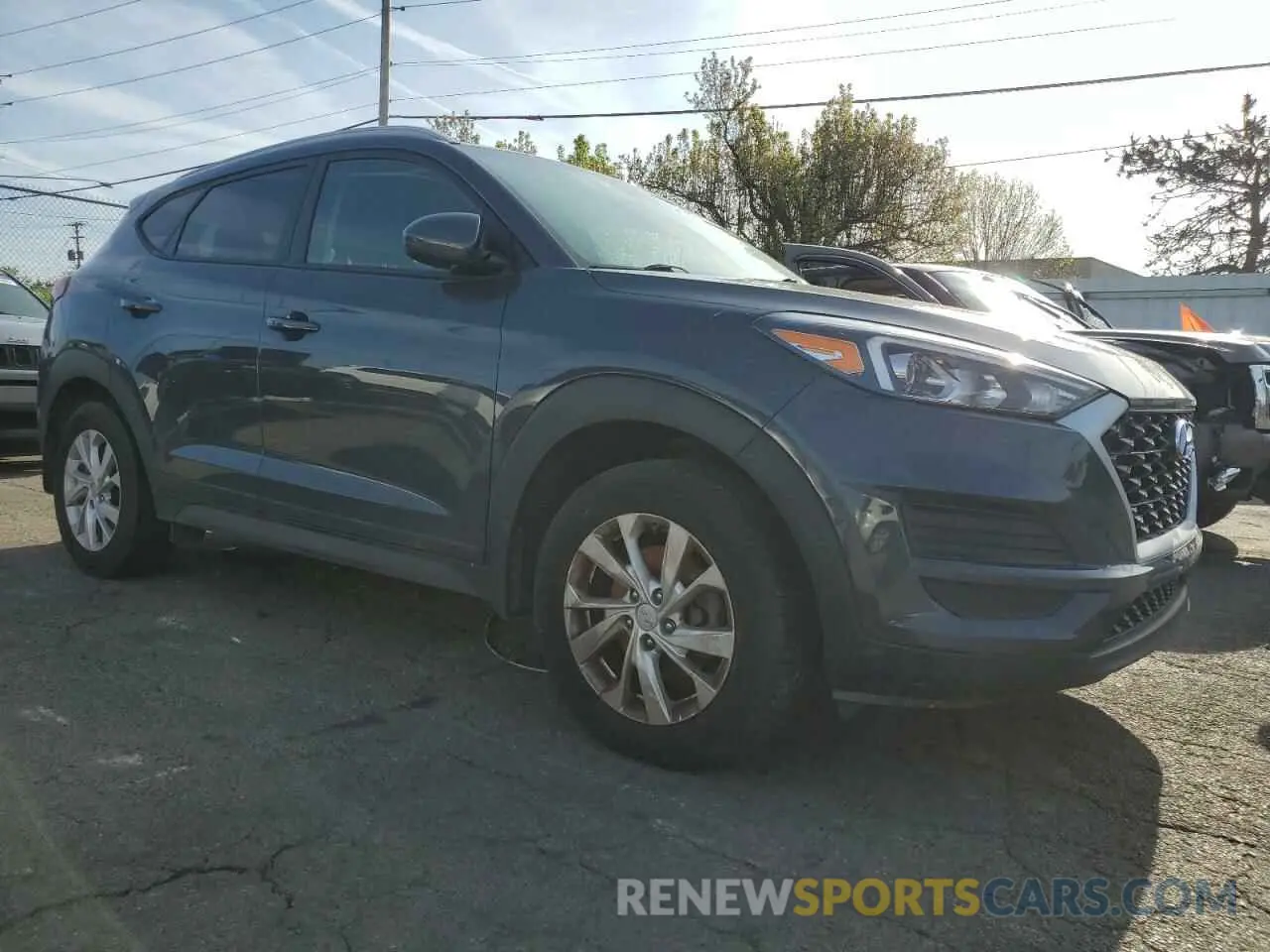 4 Фотография поврежденного автомобиля KM8J33A49MU292675 HYUNDAI TUCSON 2021