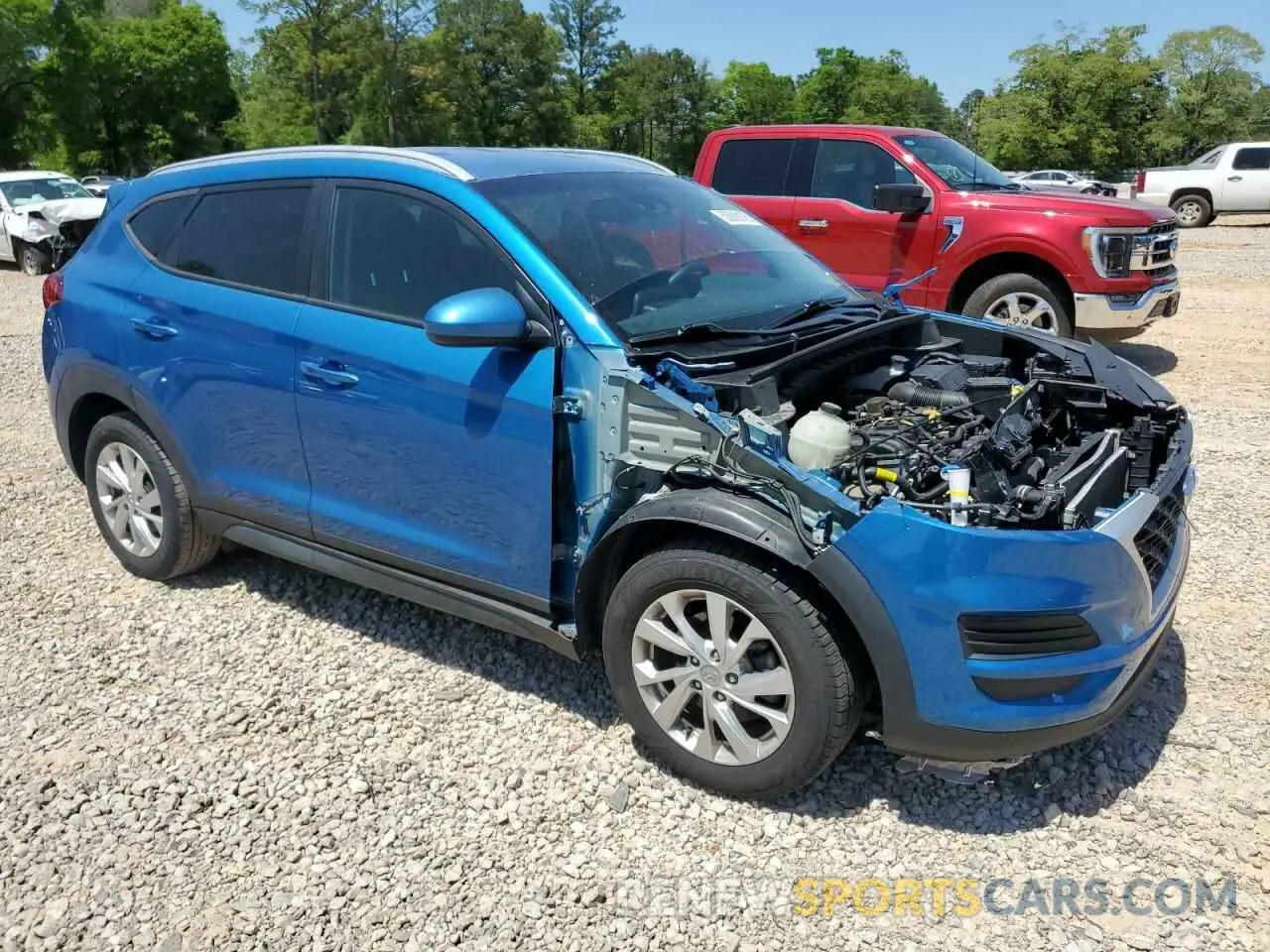4 Фотография поврежденного автомобиля KM8J33A49MU302492 HYUNDAI TUCSON 2021