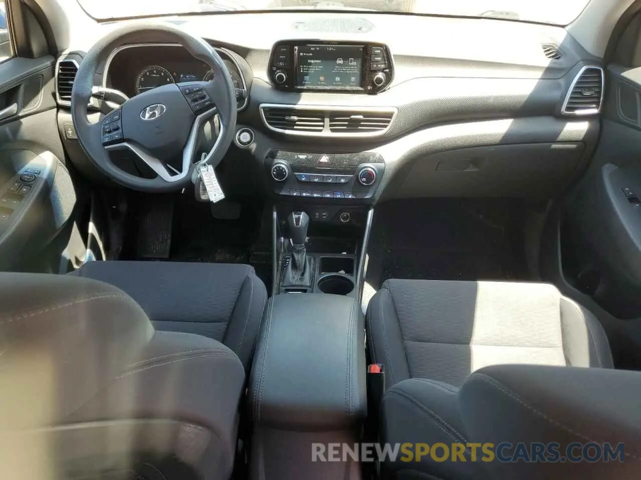 8 Фотография поврежденного автомобиля KM8J33A49MU302492 HYUNDAI TUCSON 2021
